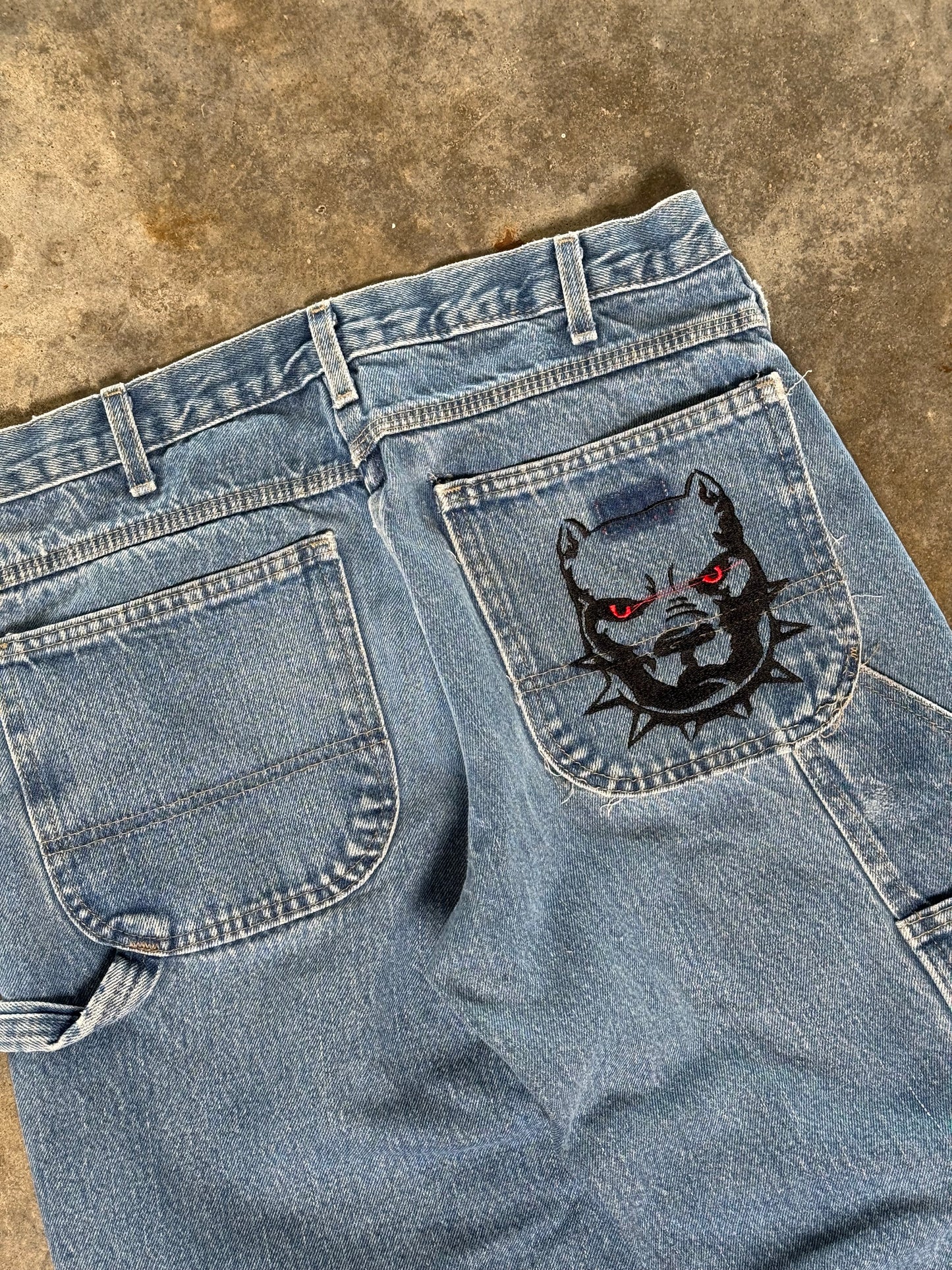 (32 x 32) 00s Dickies Embroidered Denim Jean