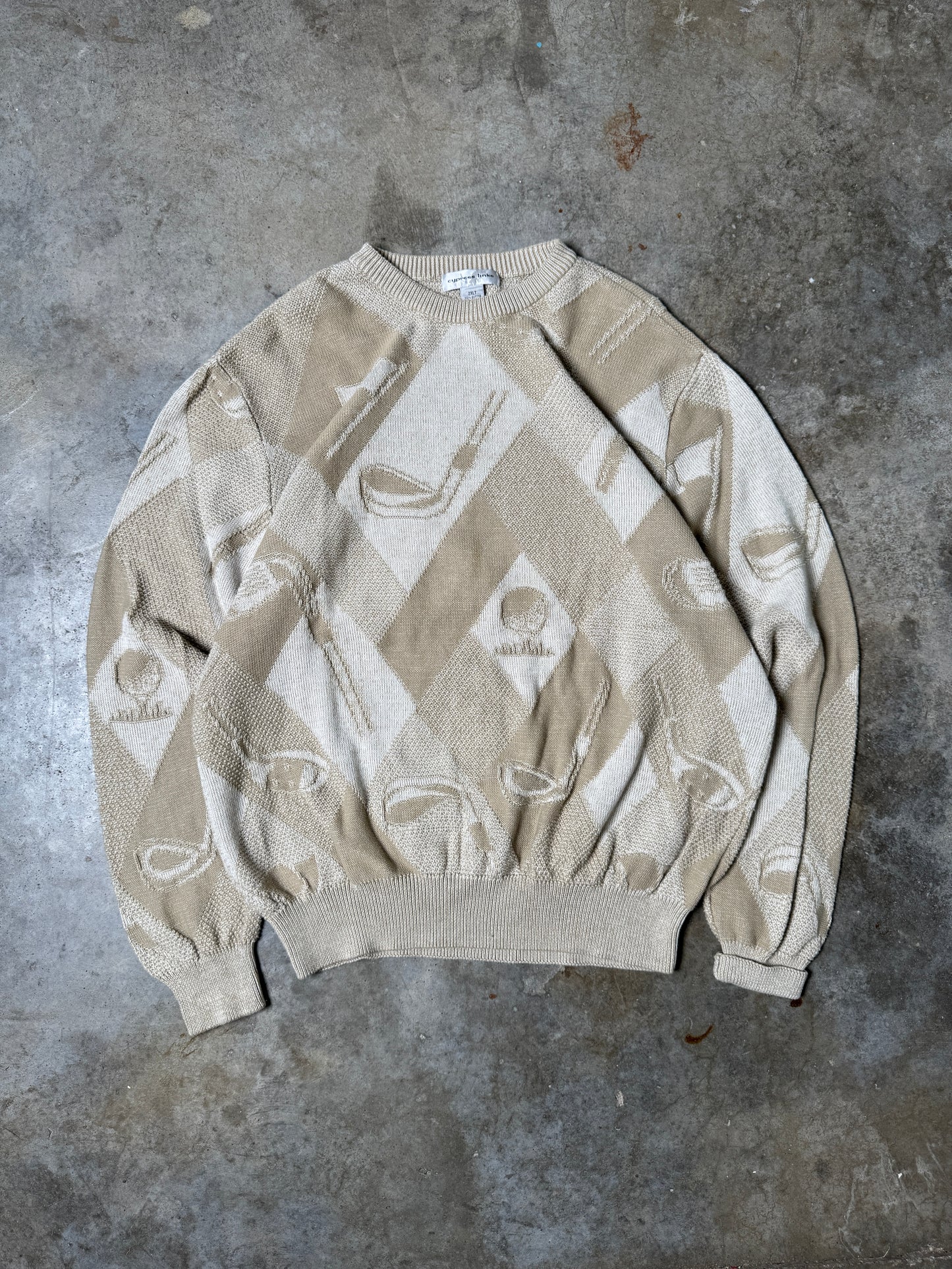 (XXL) Vintage Golf Sweater