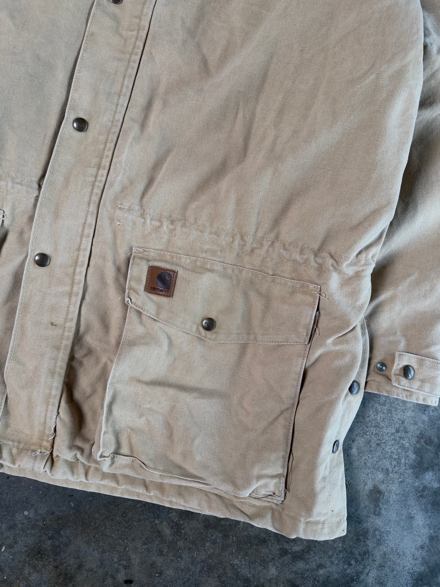 (XL) Vintage Carhartt Blanket-Lined Jacket