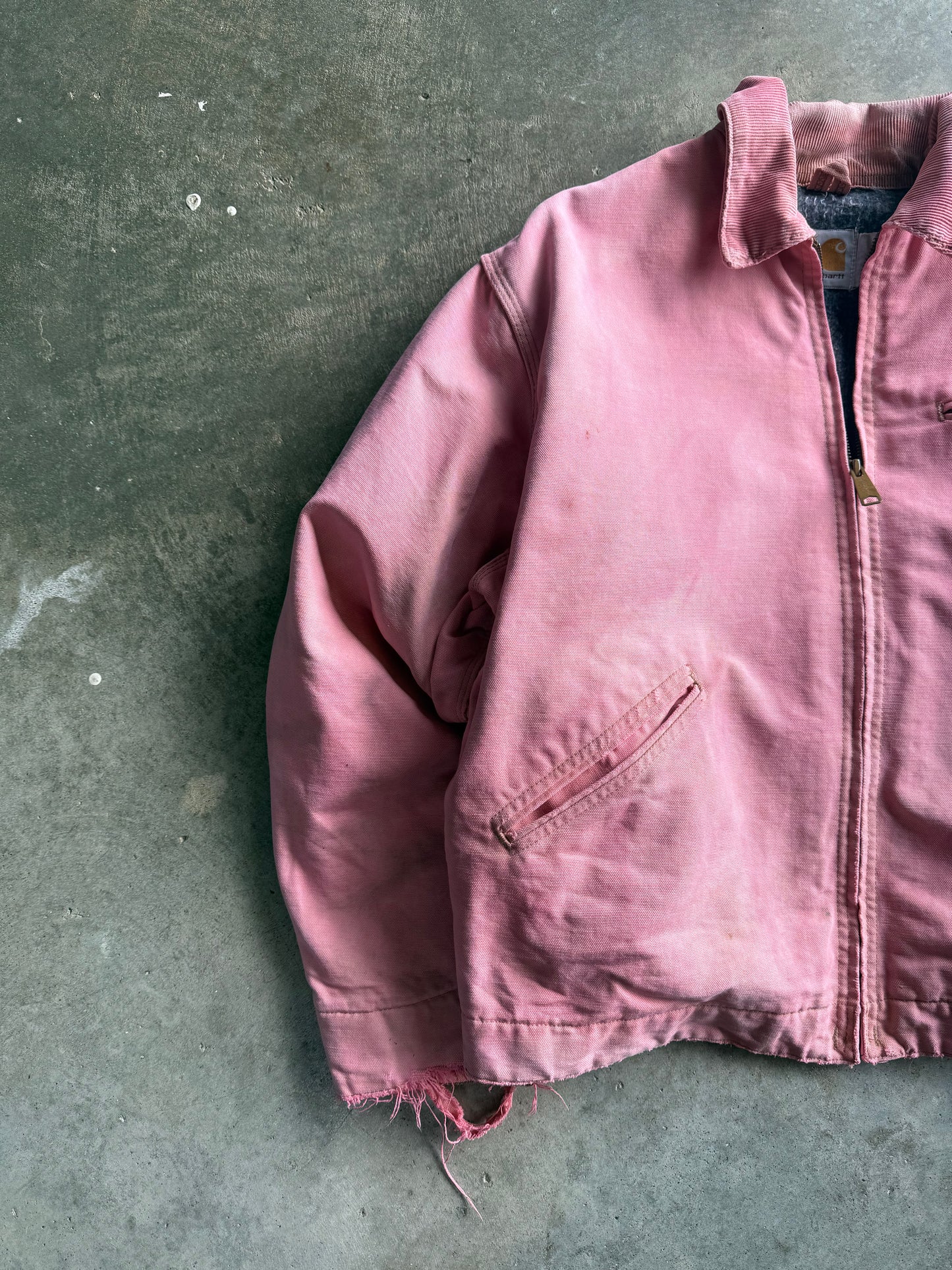 (M) Vintage Carhartt Blanket-Lined Detroit