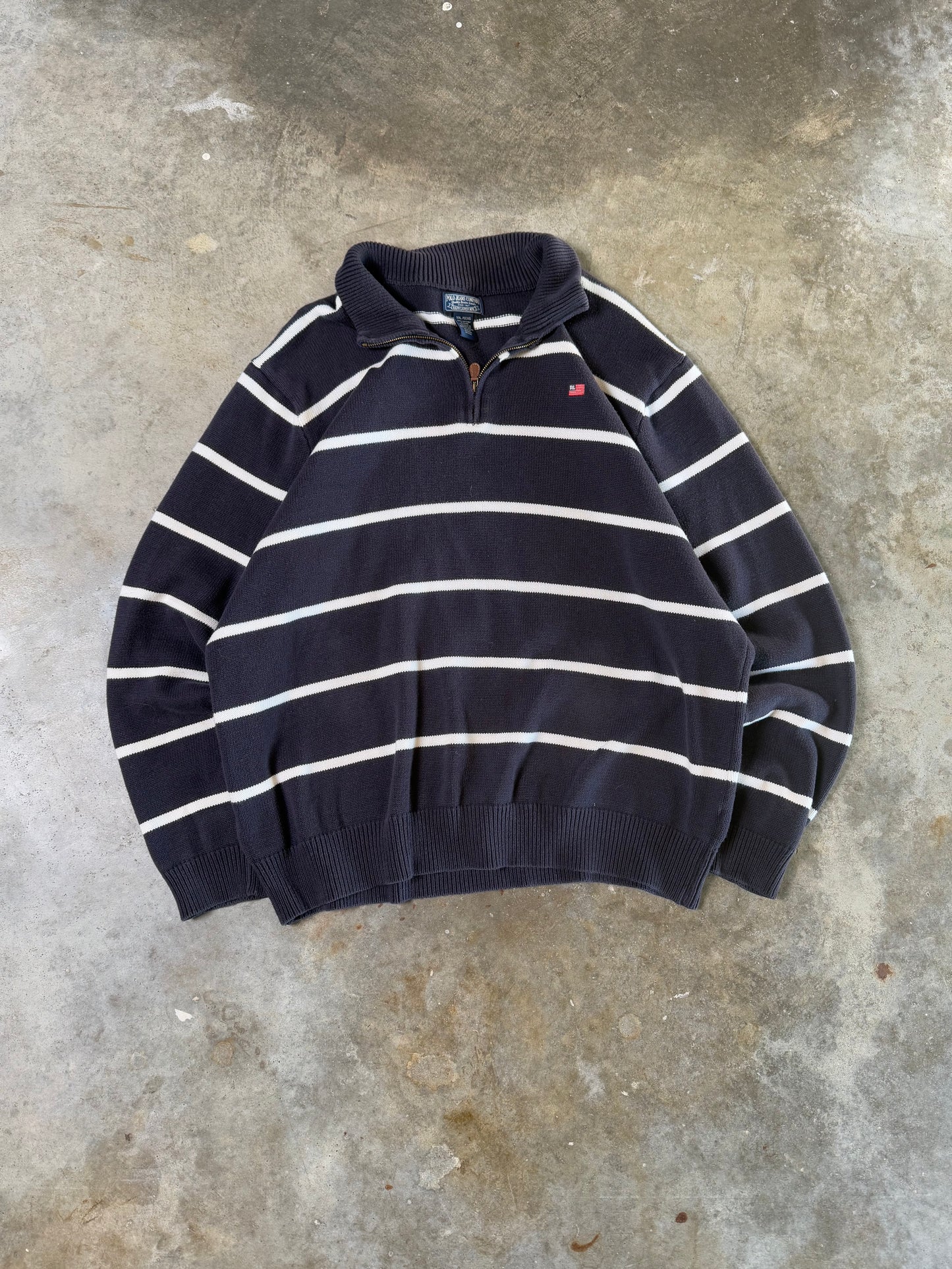 (XXL) 00s Polo Quarter-Zip