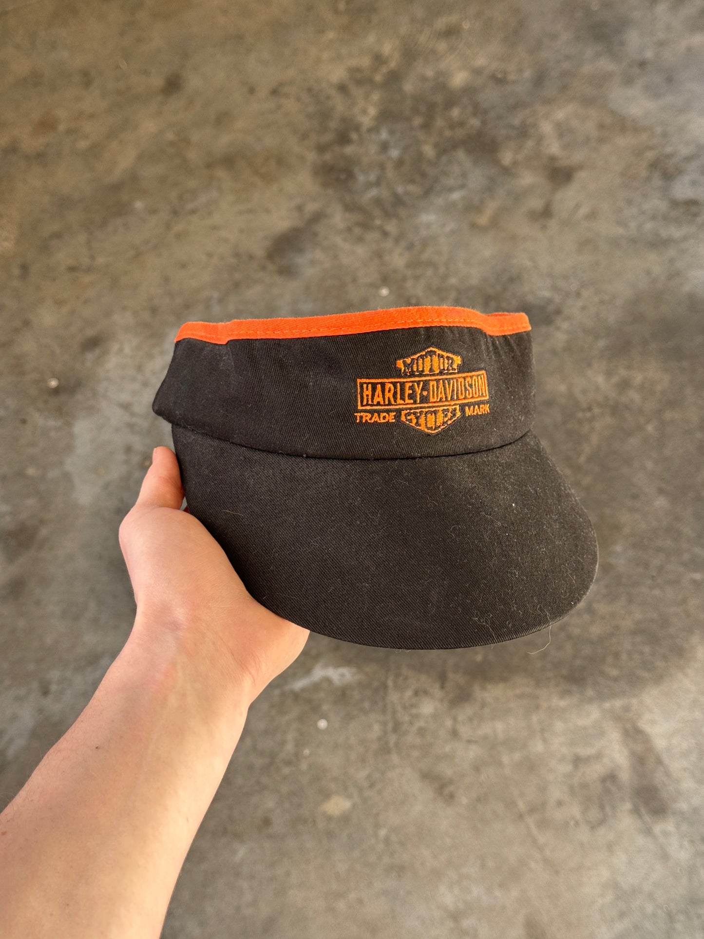 (OS) Harley Visor Hat