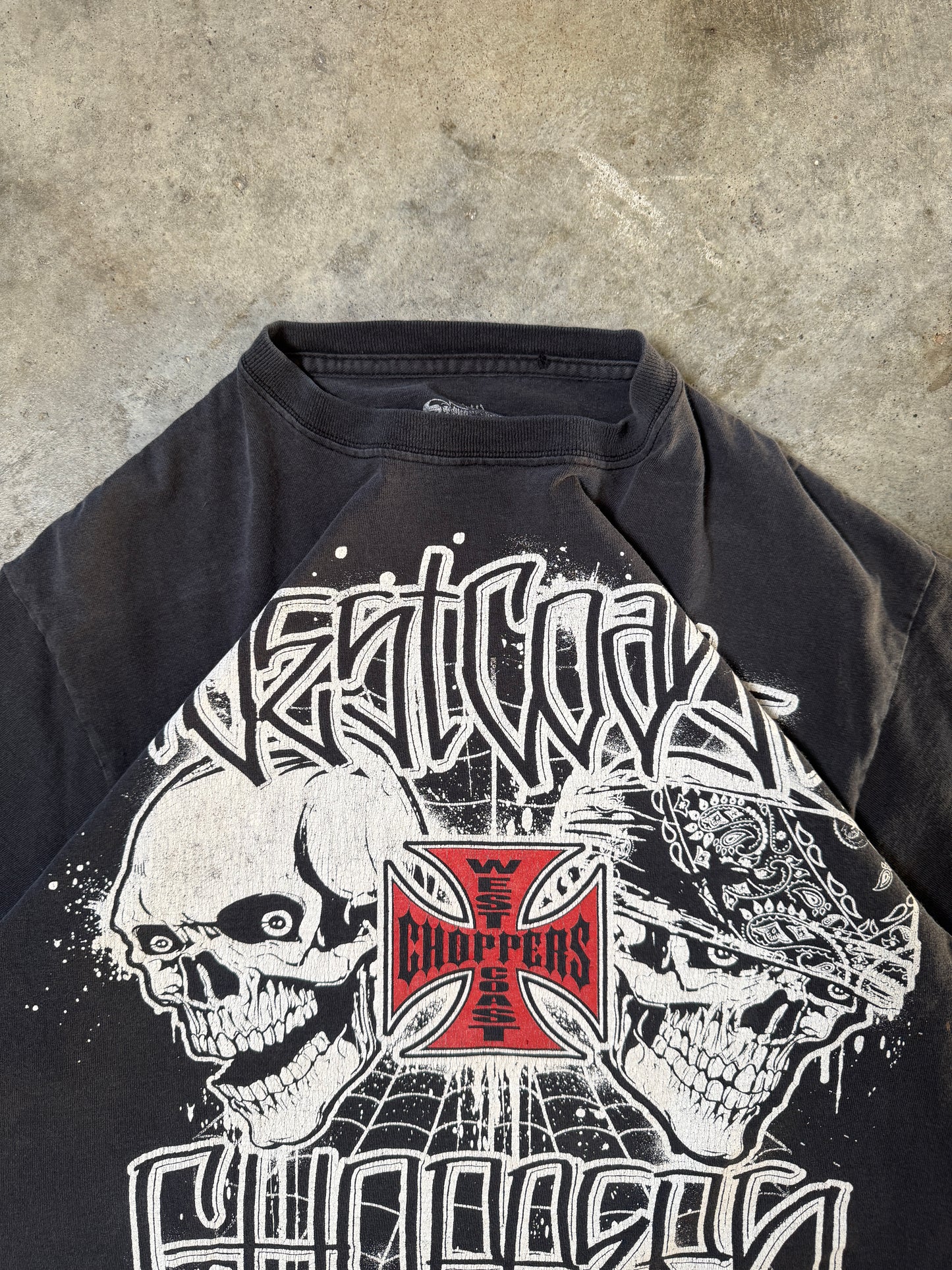 (L) 00s West Coast Choppers Tee