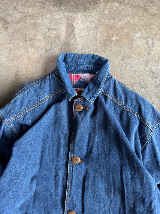 (XL) Vintage Denim Button-Up
