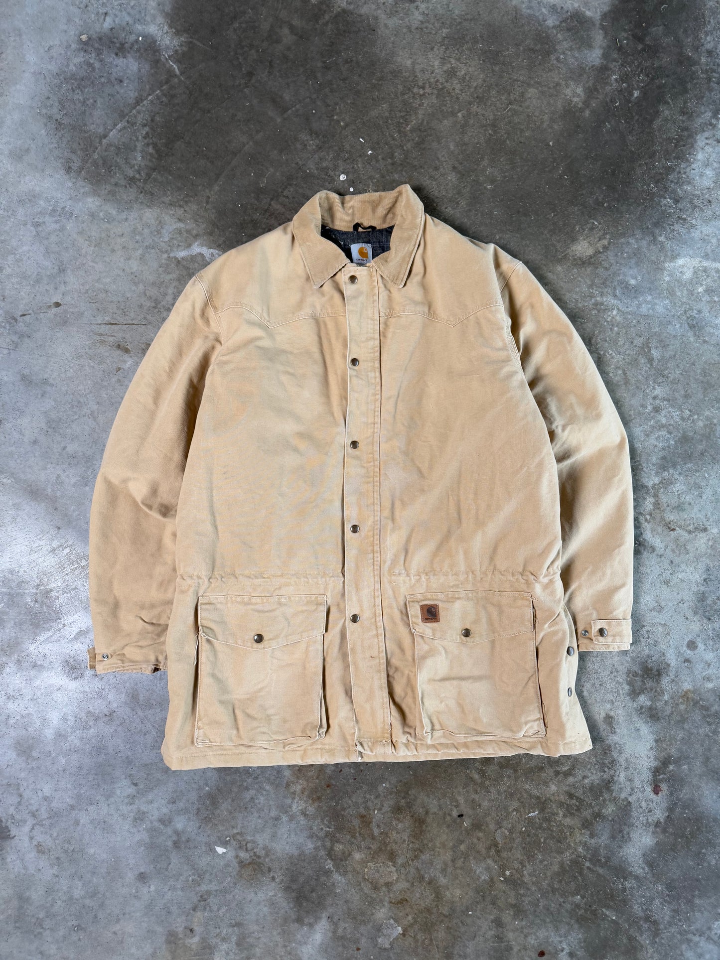 (XL) Vintage Carhartt Blanket-Lined Jacket
