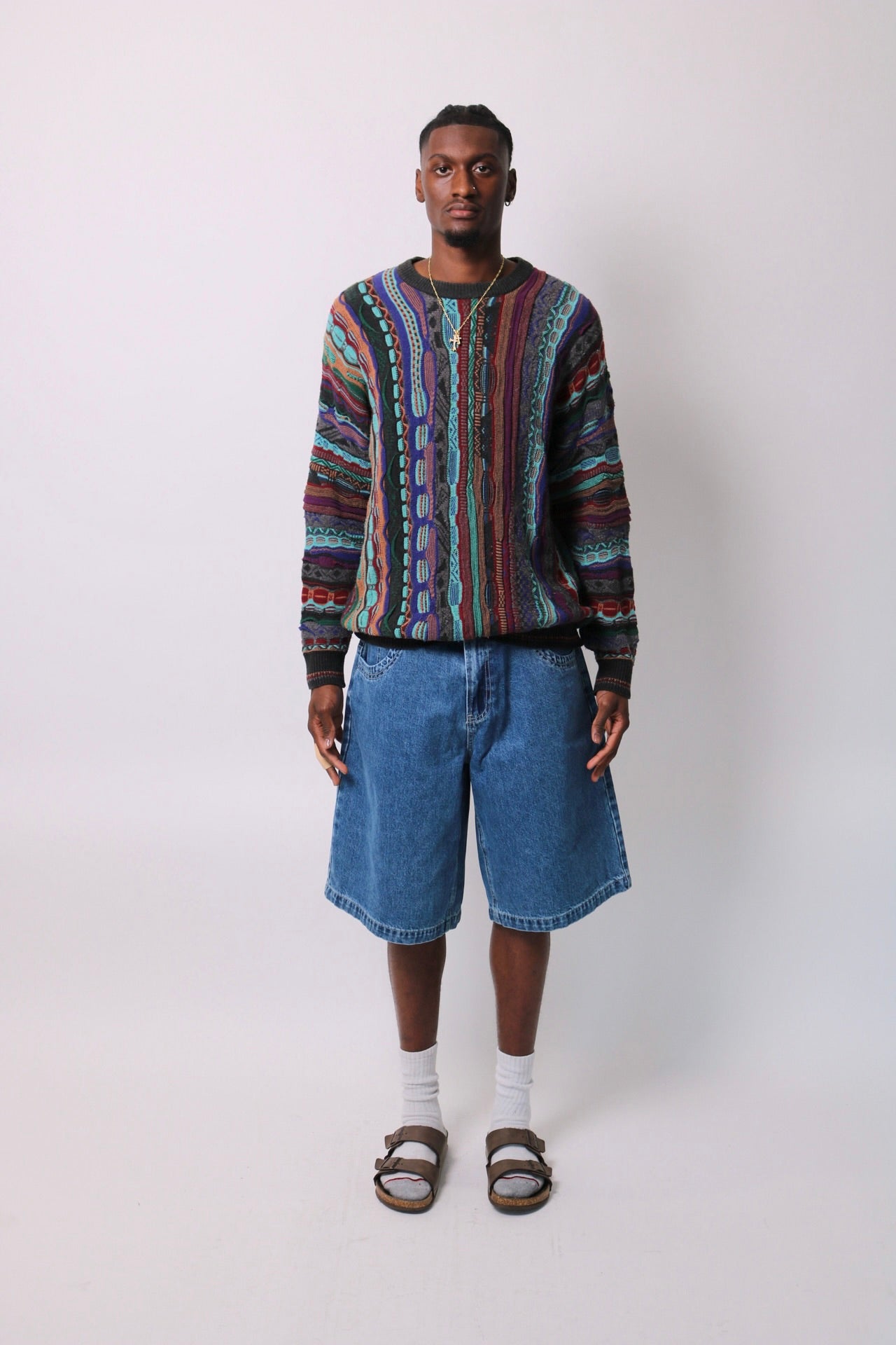 001 New Vtg Denim Wide-Leg Jellyfish Jorts