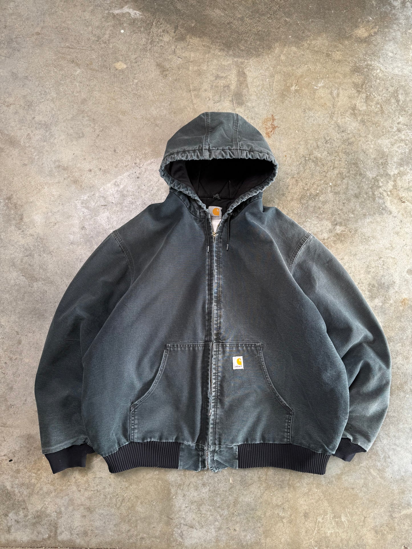 (XXL) Vintage Carhartt Hooded Jacket