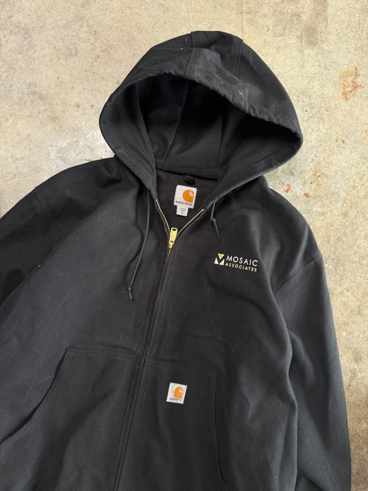 (XL) Vintage Carhartt Hooded Jacket