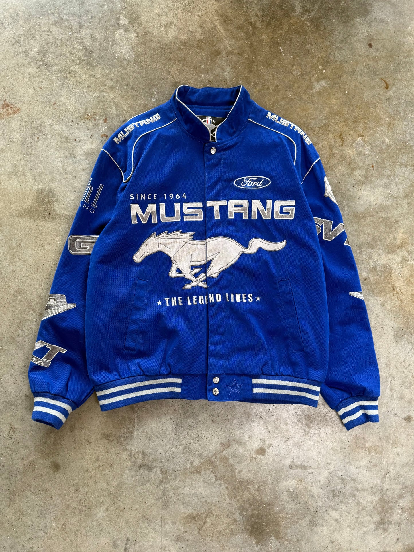 (XL) 00s Mustang Racing Jacket