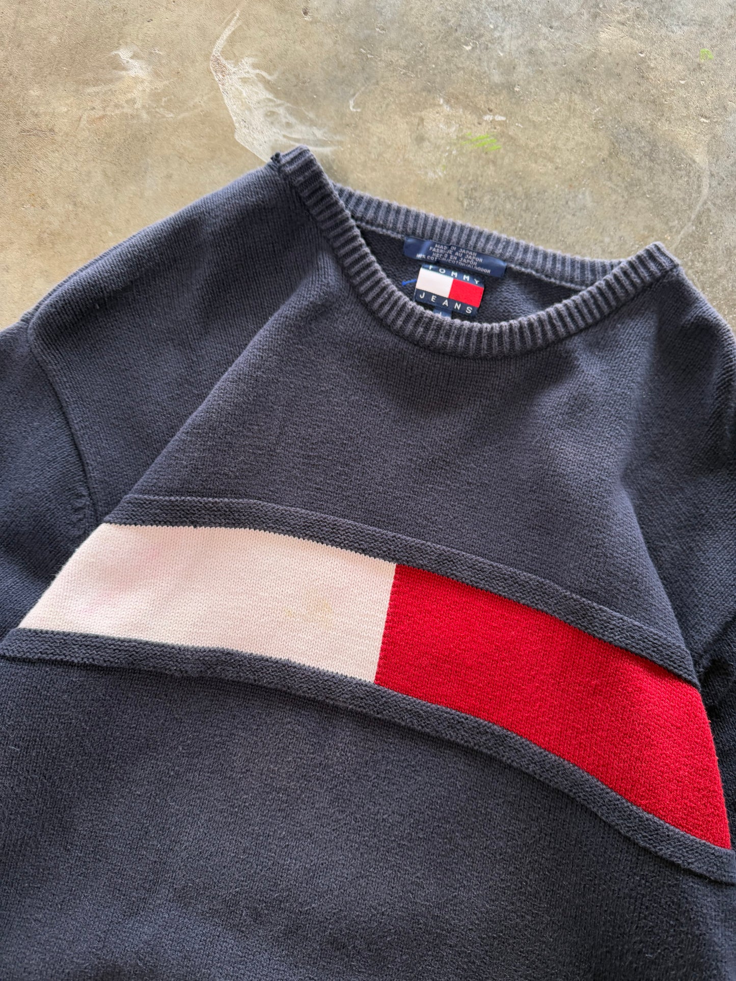 (L) Vintage Tommy Jeans Sweater