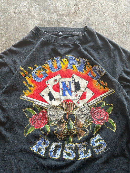 (L) 1991 Guns N Roses Band Tee