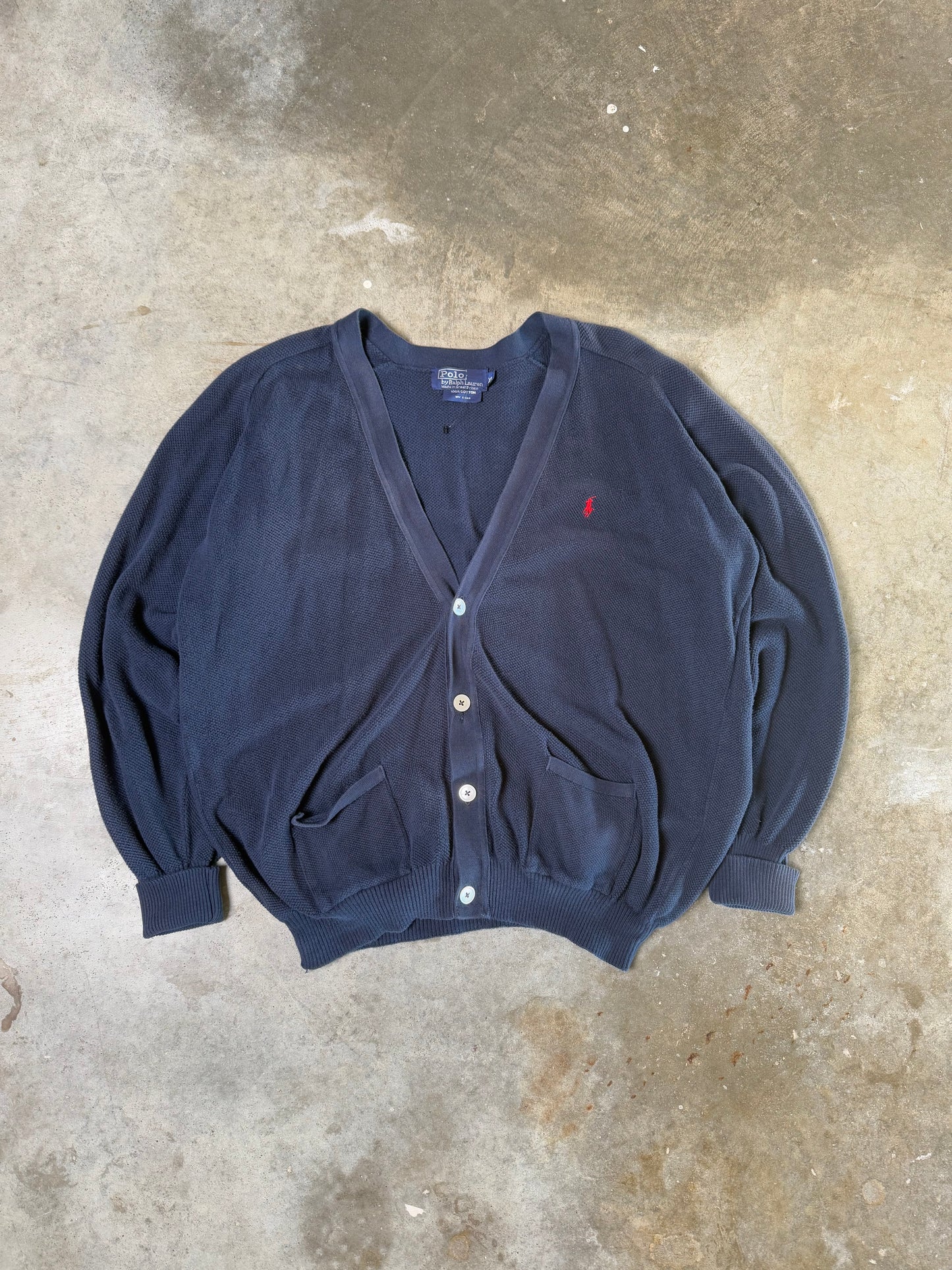(XL) 00s Polo Cardigan