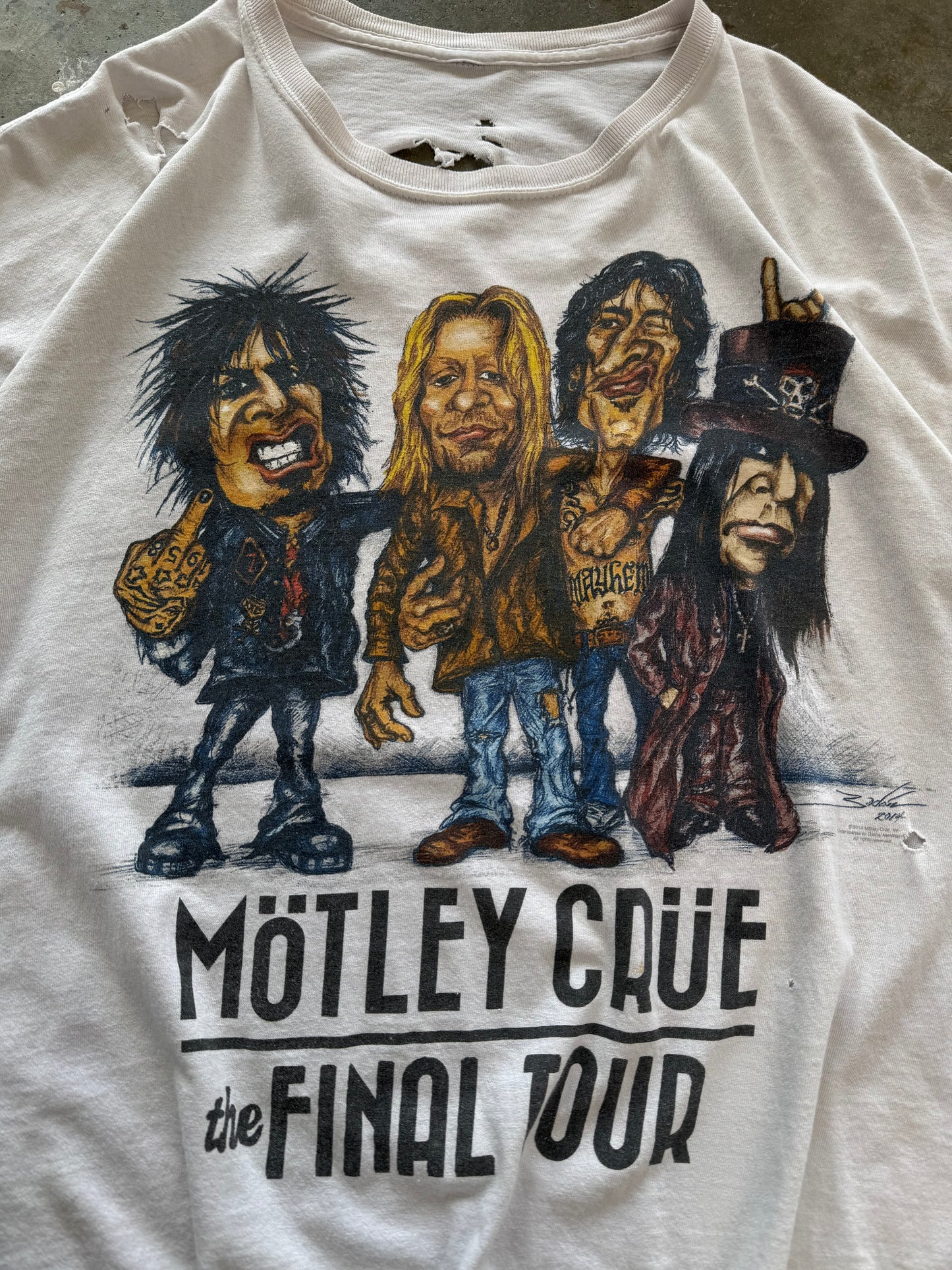 (XL) 00s Möntley Crüe Tee