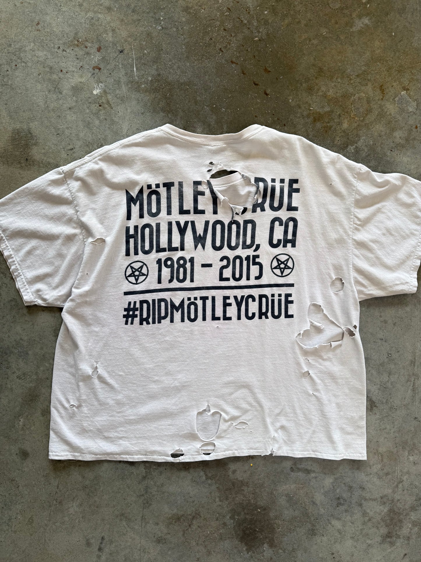 (XL) 00s Möntley Crüe Tee