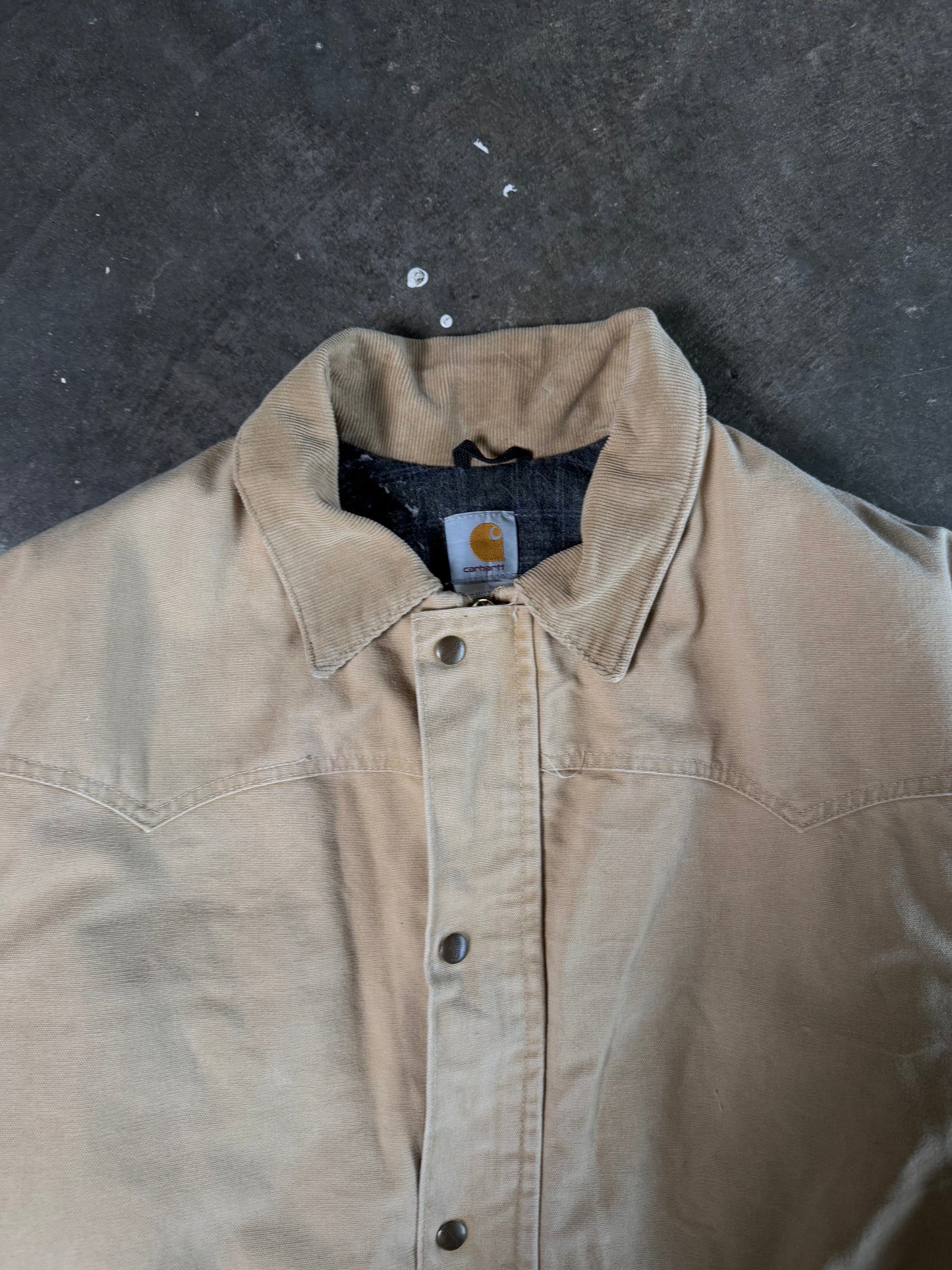 (XL) Vintage Carhartt Blanket-Lined Jacket