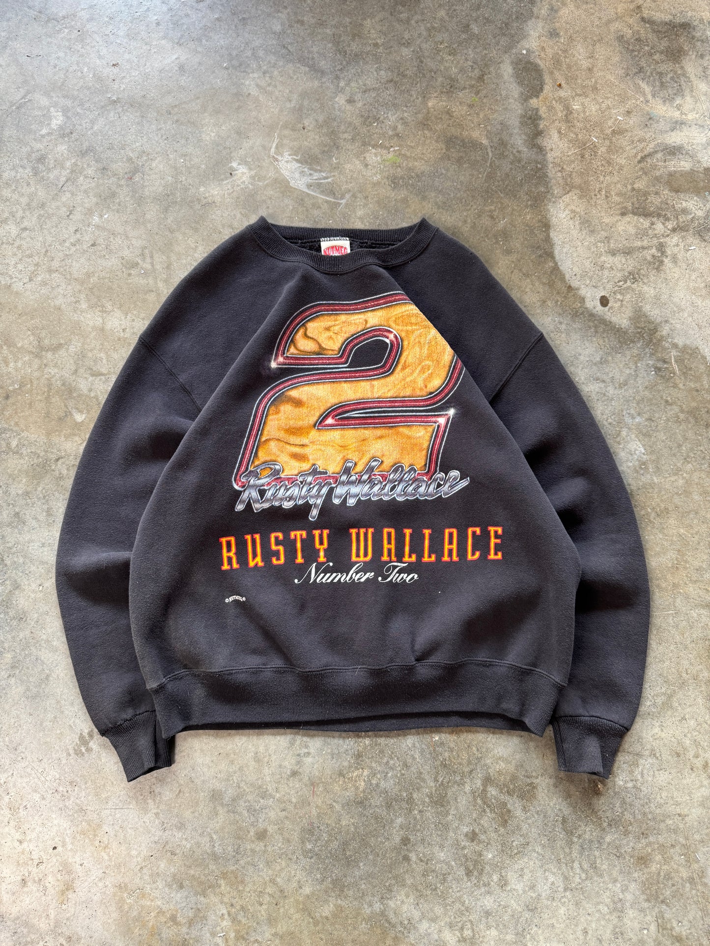 (L) Vintage Rusty Wallace Sweatshirt