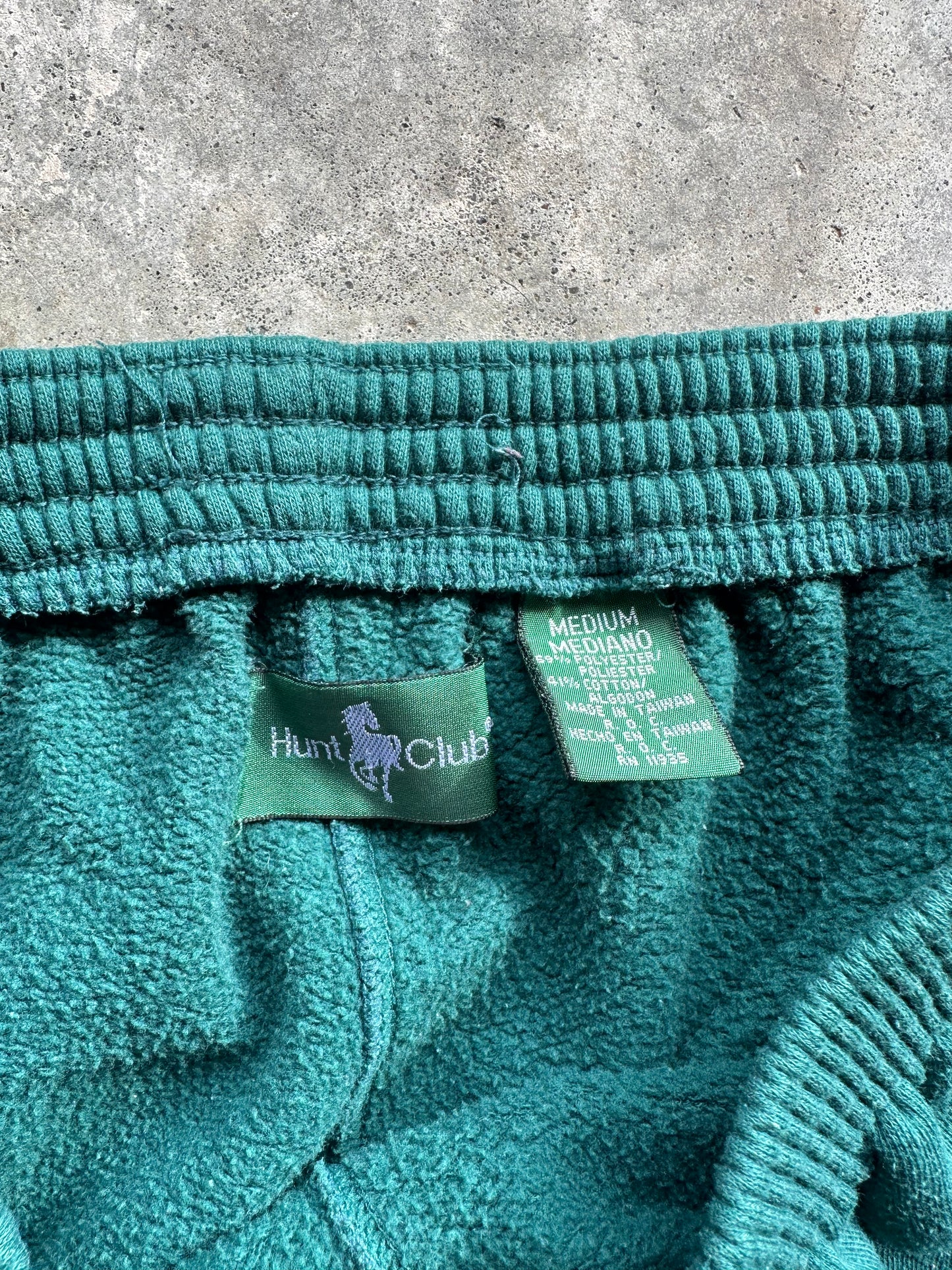(M) Vintage Green Sweatpants