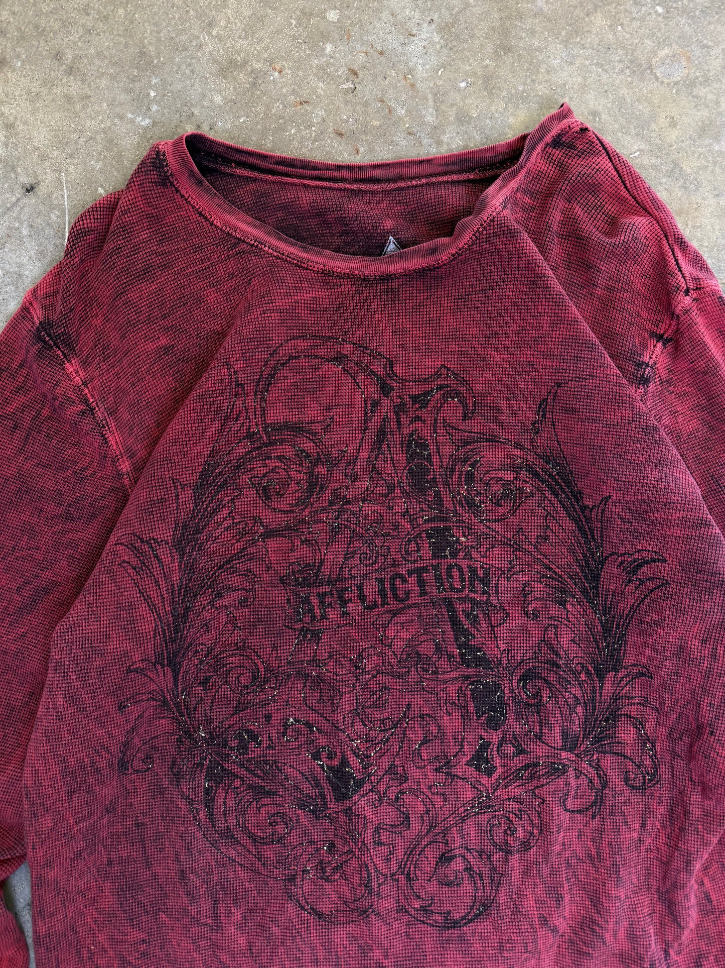 (XL) 00s Affliction Reversible Longsleeve