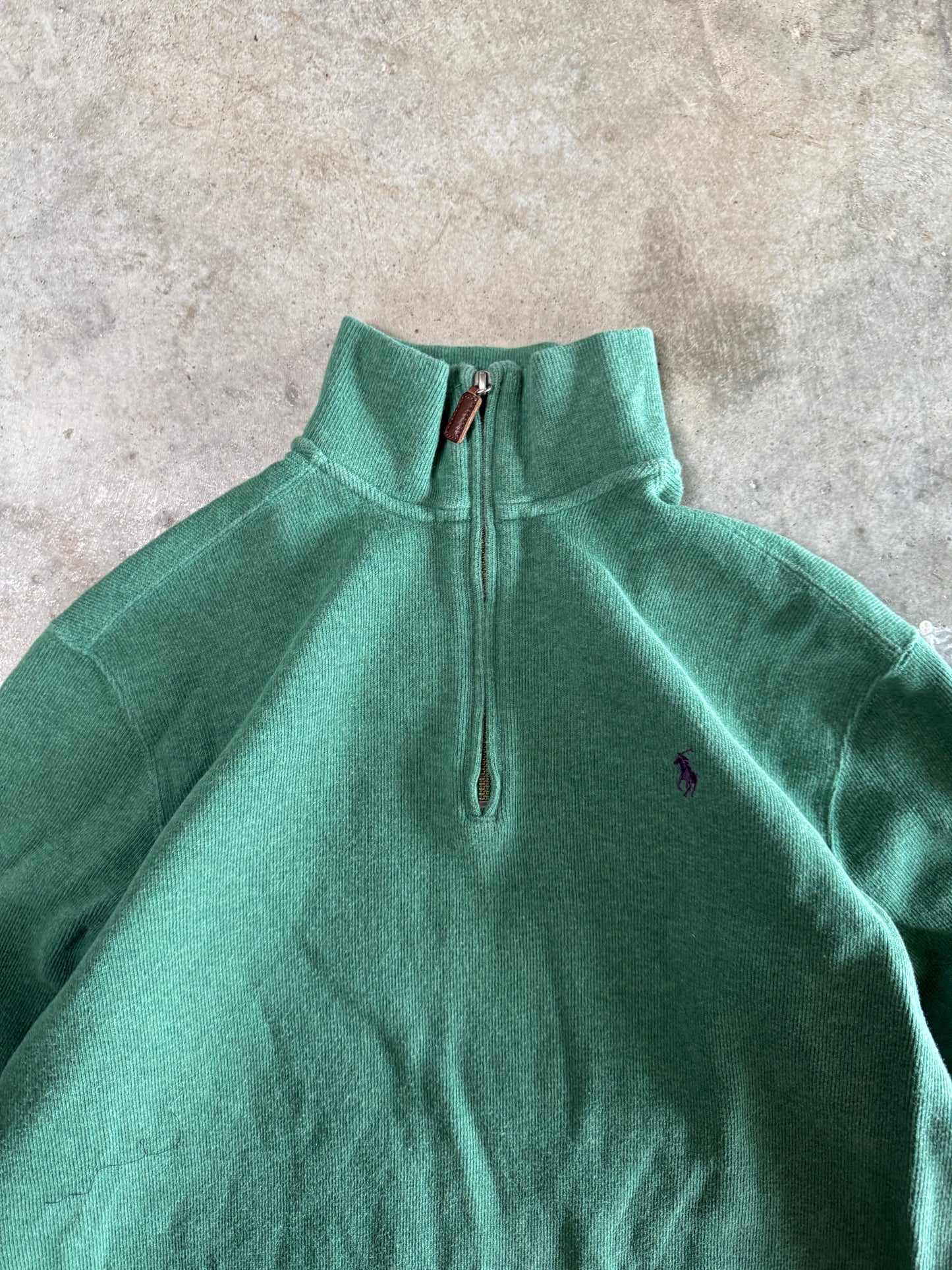 (M) 00s Polo Quarter-Zip