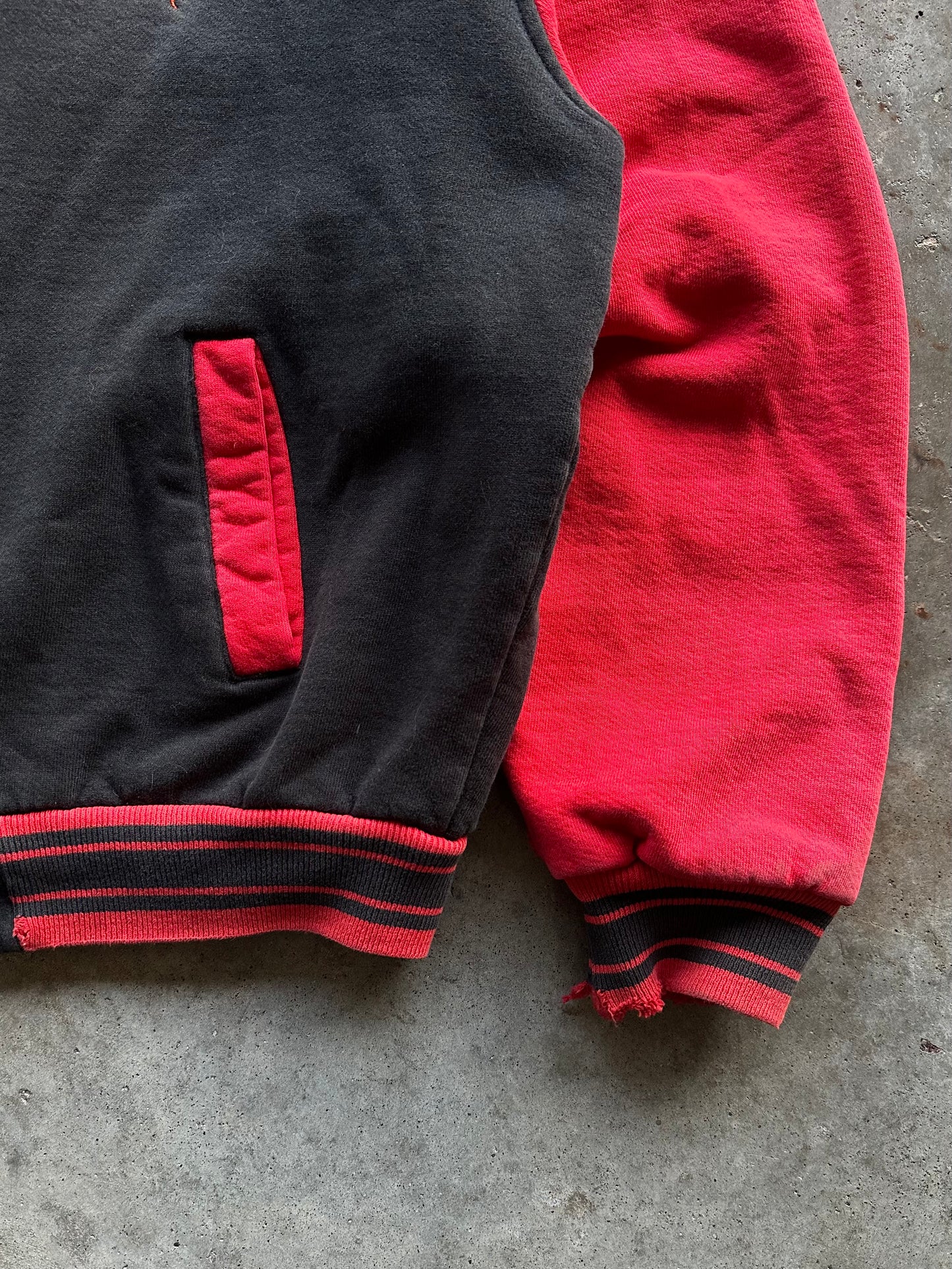(XL) Vintage Harley Varsity Jacket