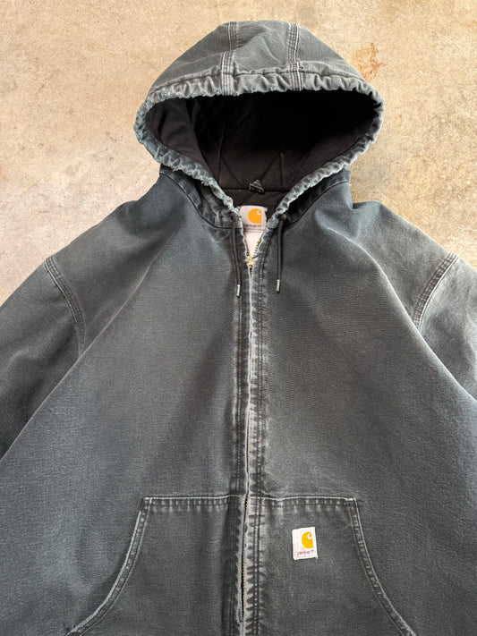 (XXL) Vintage Carhartt Hooded Jacket