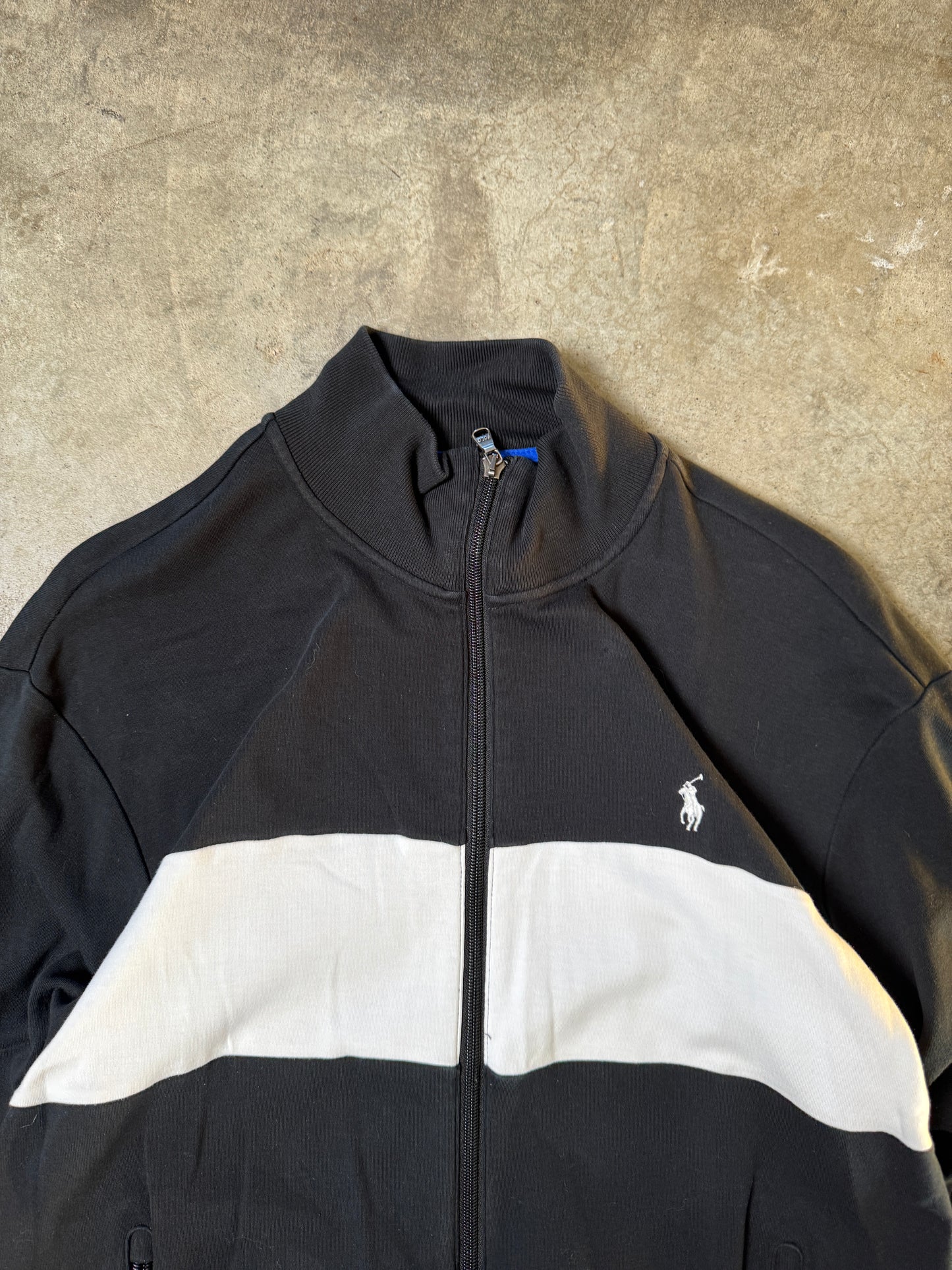 (M) 00s Polo Zip-Up
