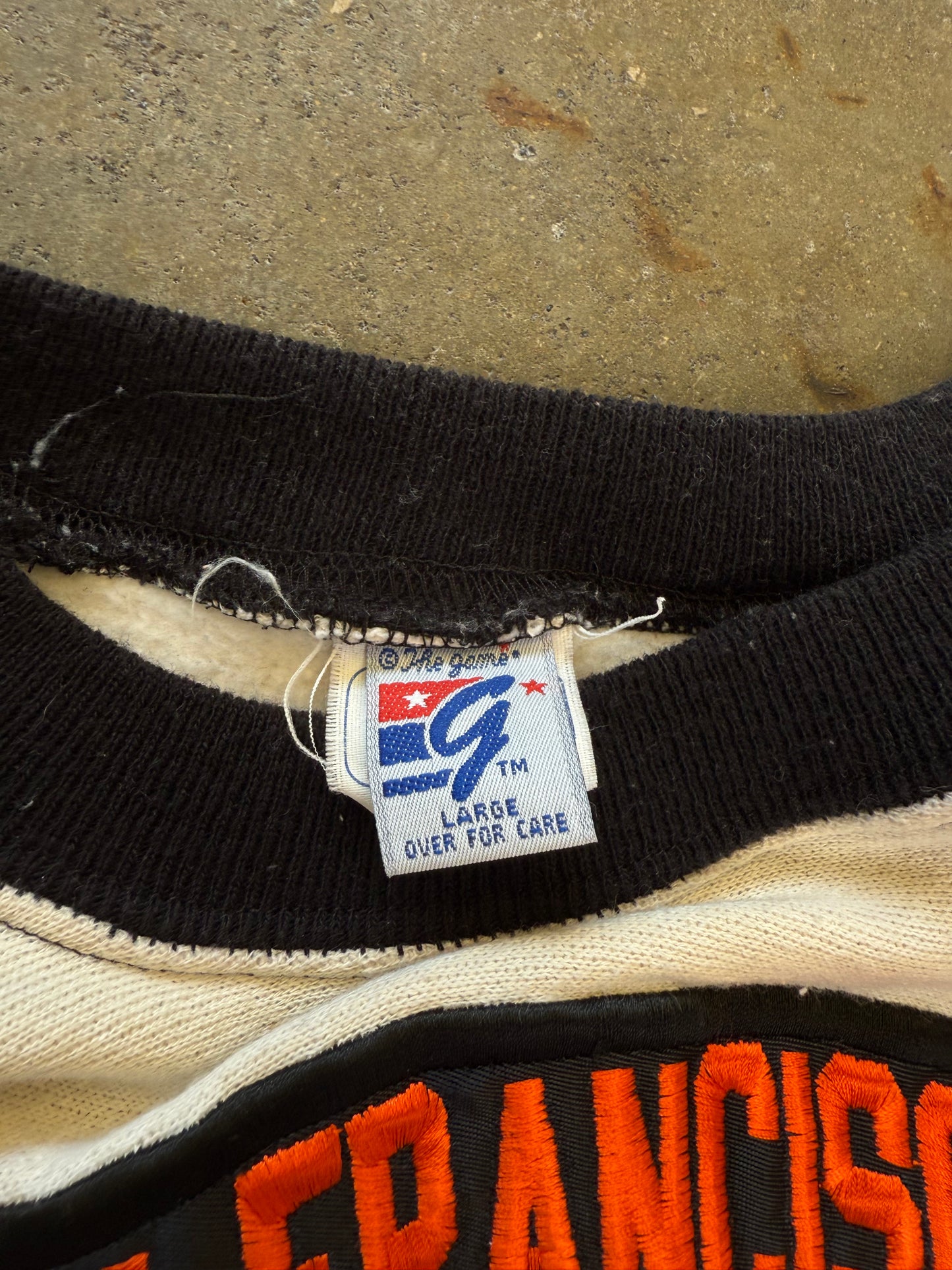 (L) Vintage SF Giants Sweatshirt