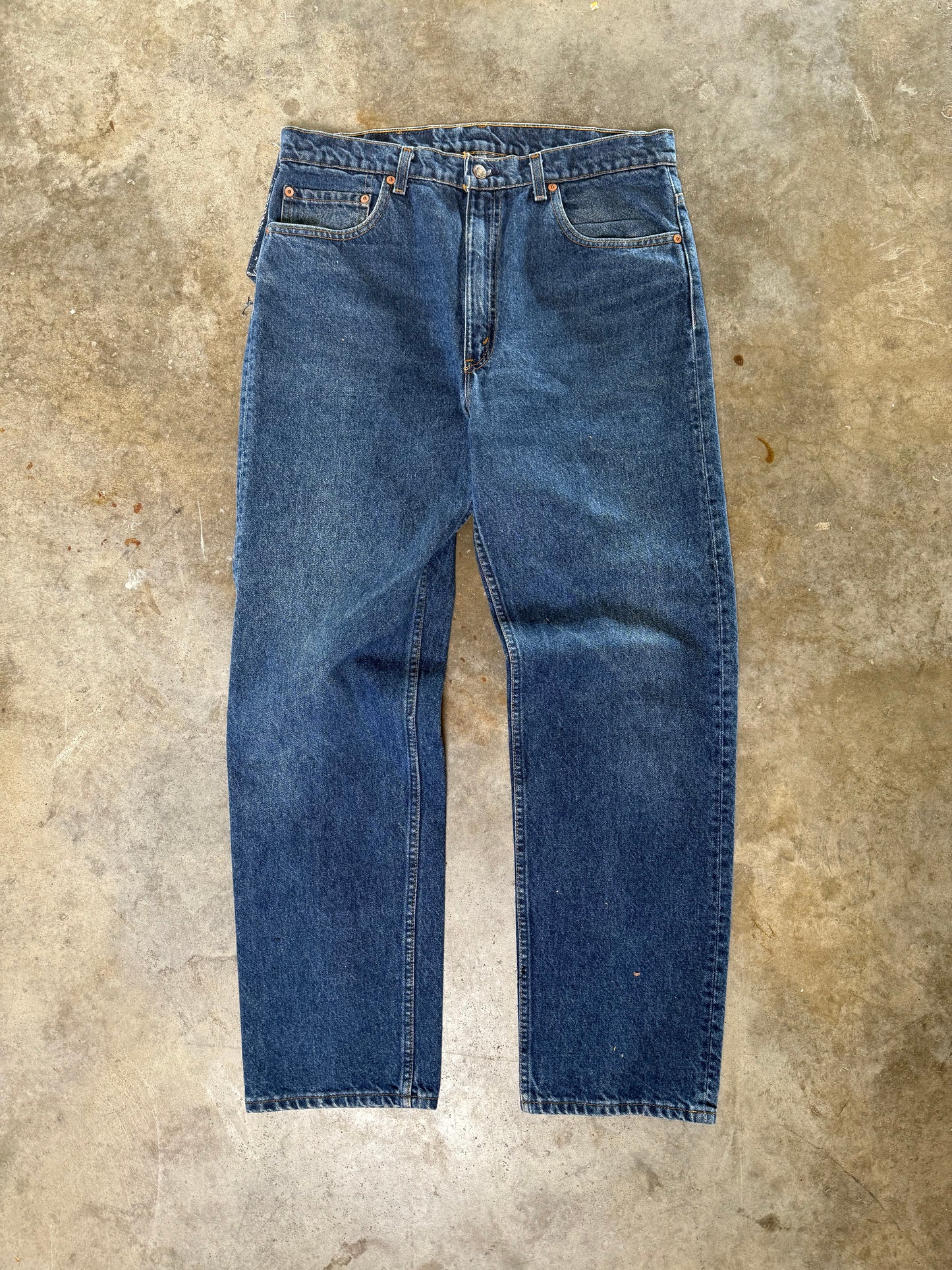 (36 x 32) 00 Levi 505 Embroidered Jeans NY