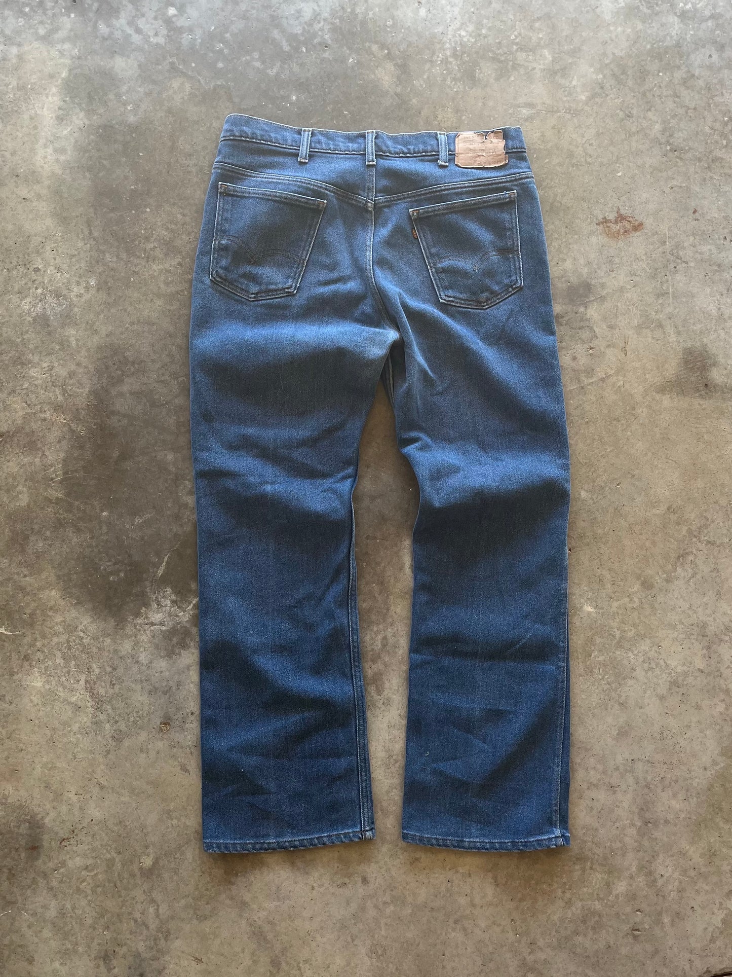 (38 x 34) Vintage Levi 517 Boot Cut Denim Jeans