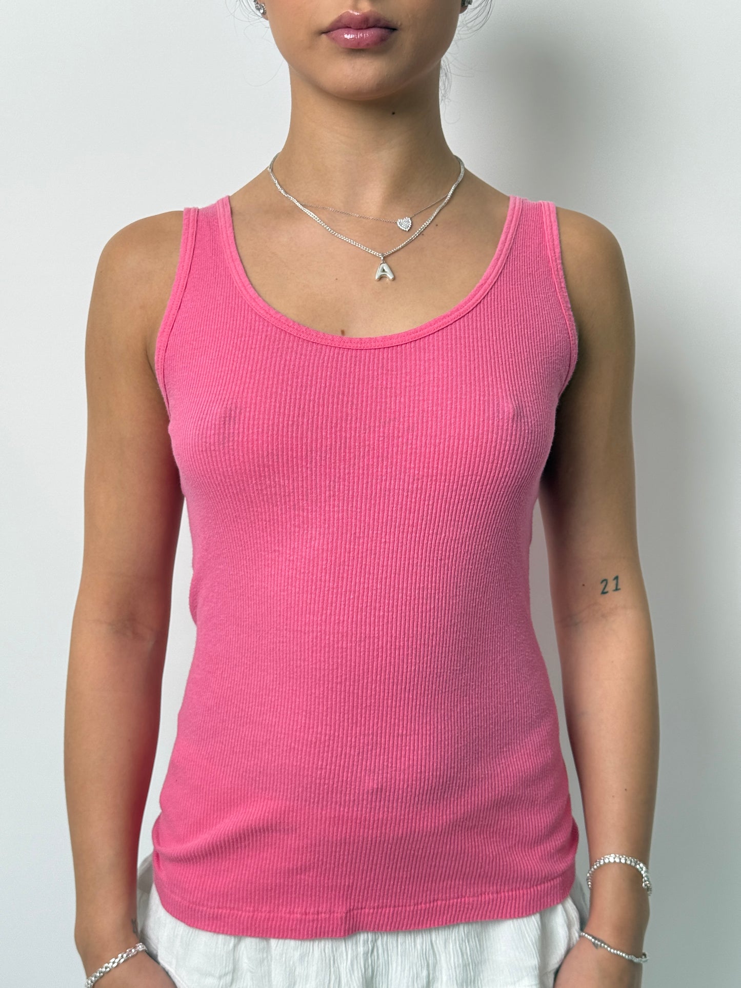 (M) 00s Pink Tank-Top