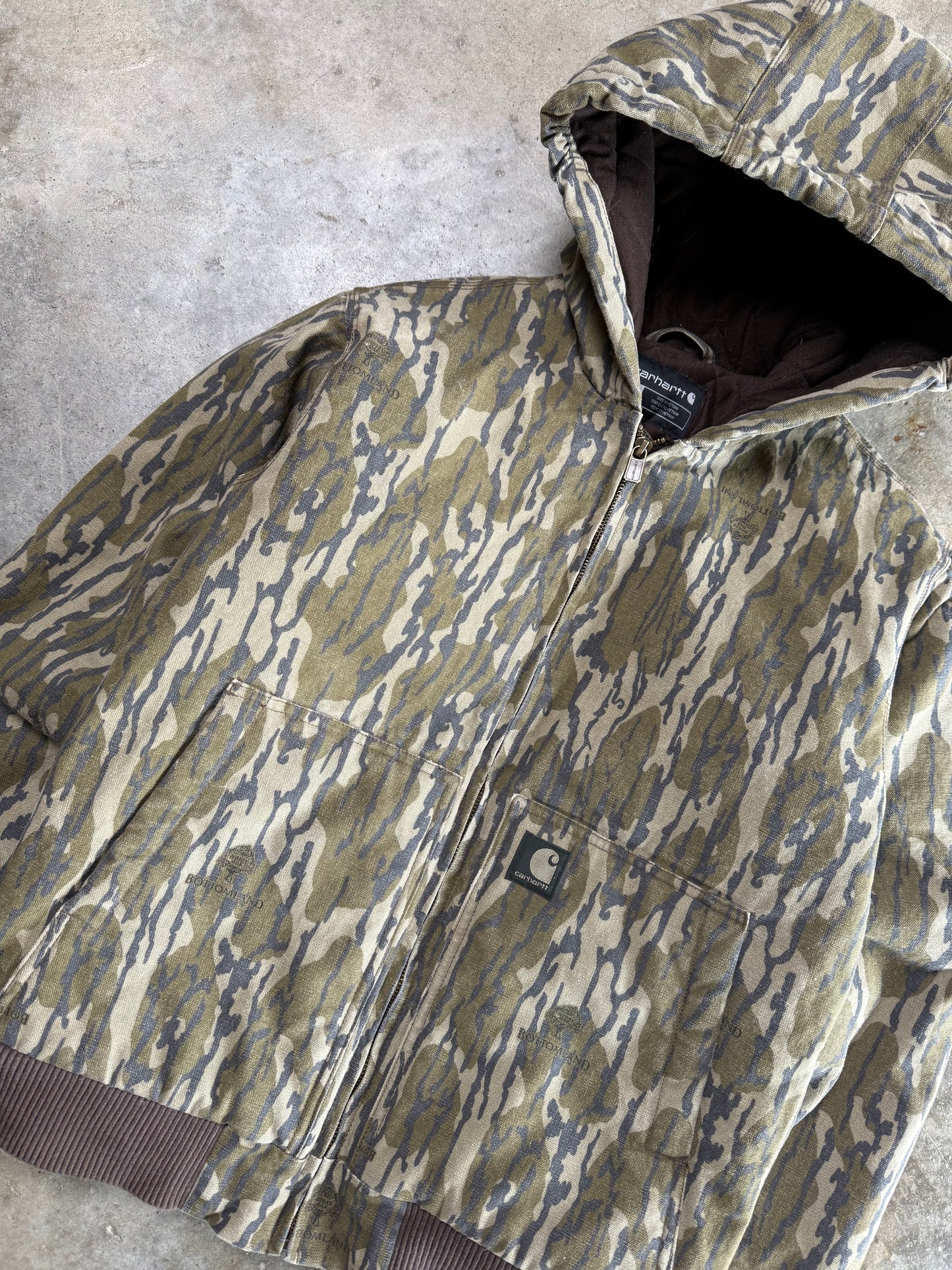(KIDS) 00s Camo Carhartt Hooded Jacket