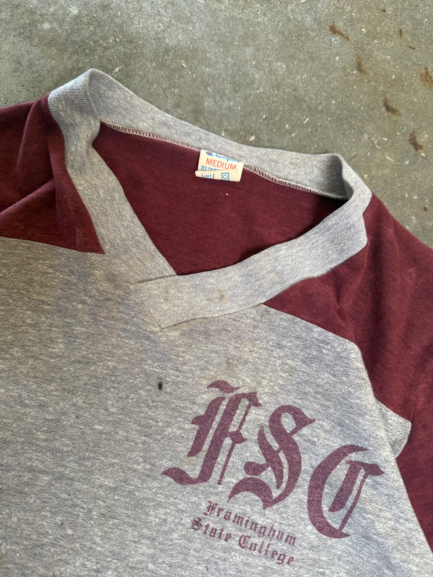 (M) Vintage College Tee