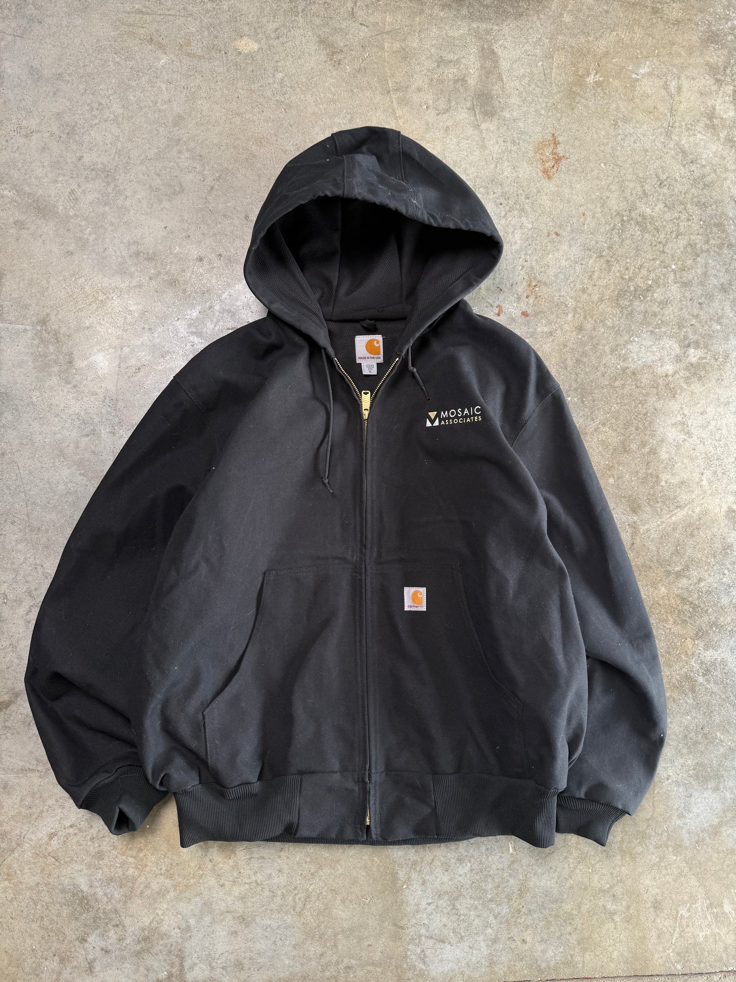 (XL) Vintage Carhartt Hooded Jacket