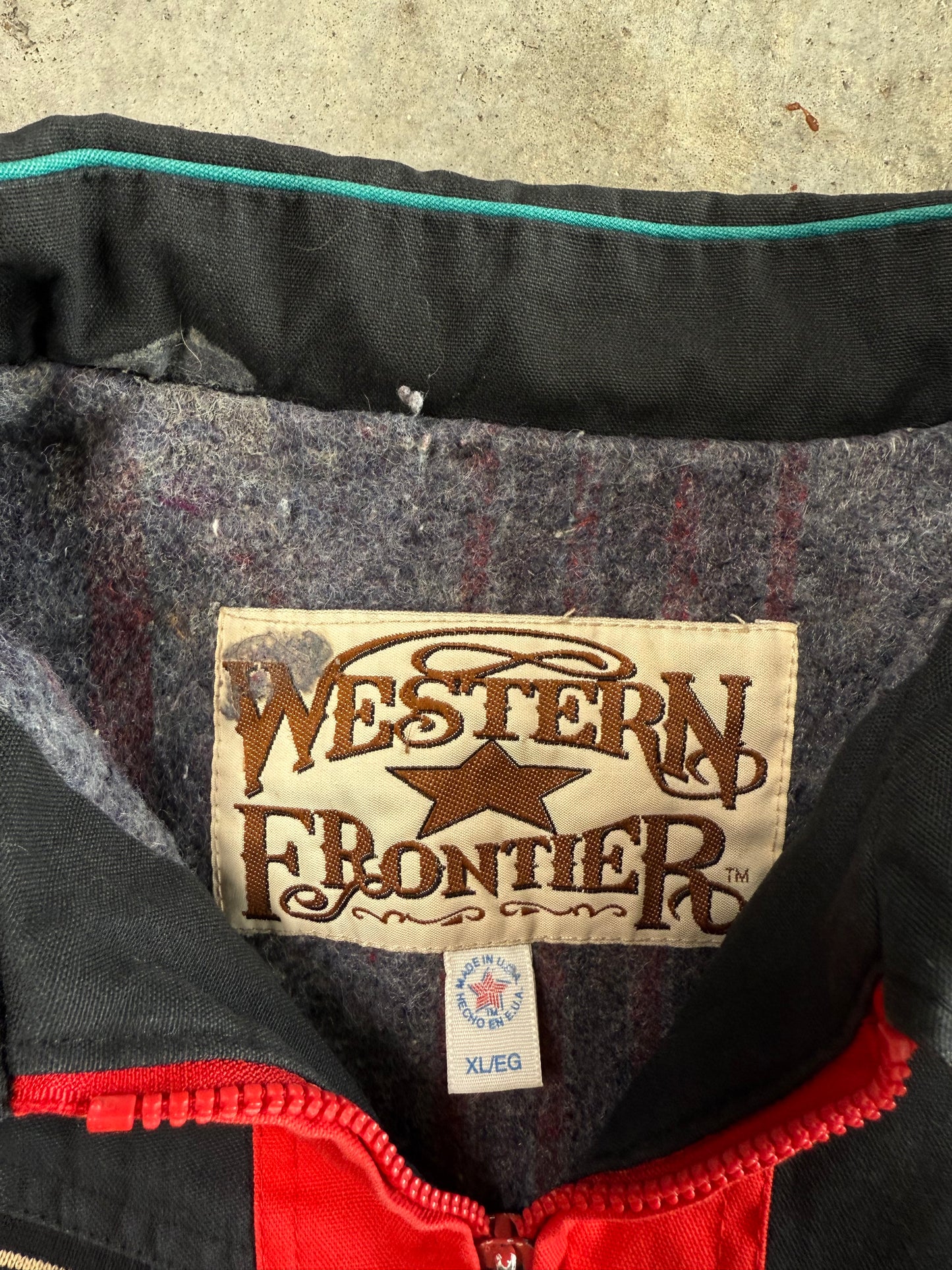 (XL) Vintage Western Aztec Jacket