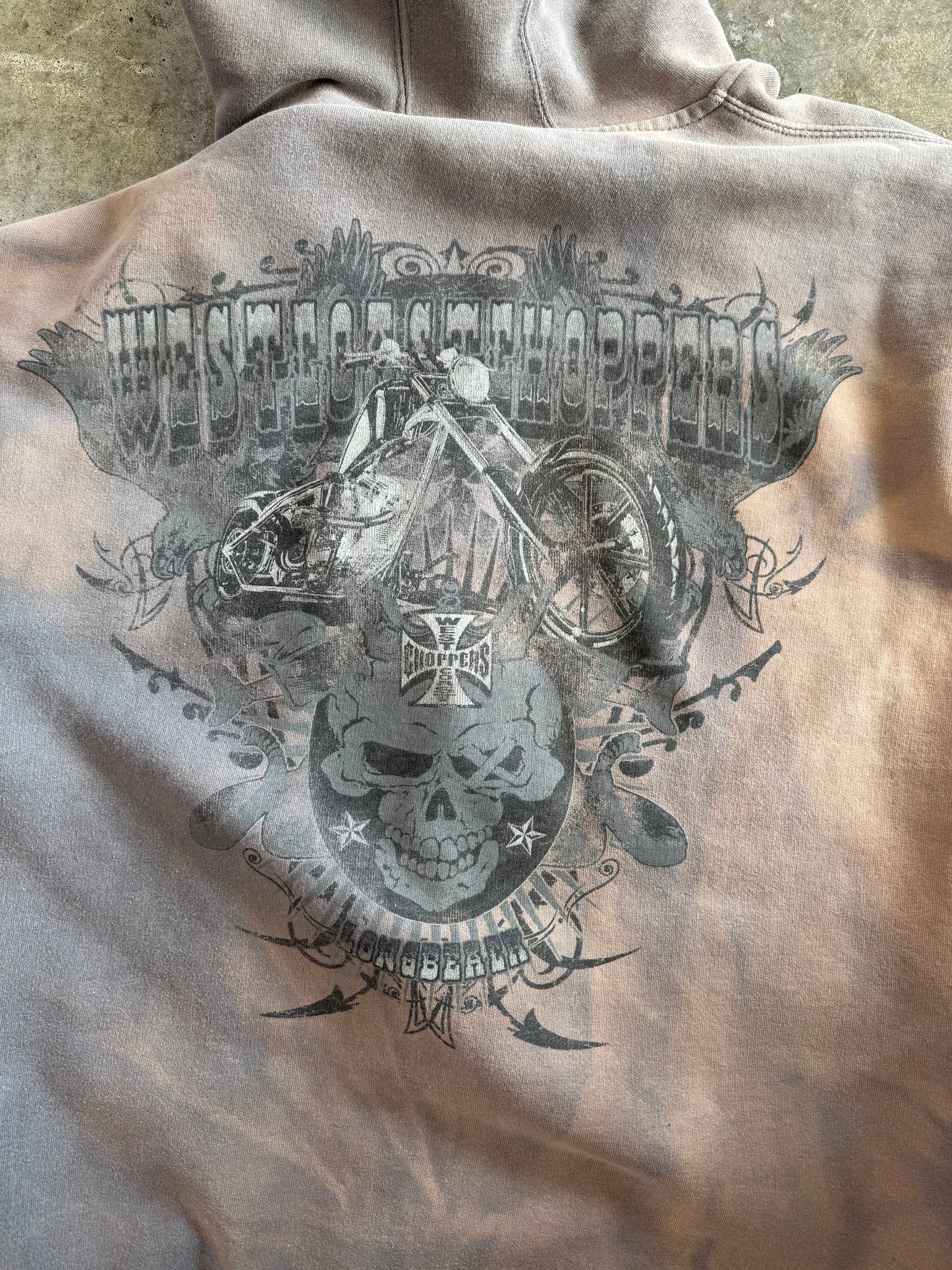 (L) Vintage West Coast Choppers Jacket