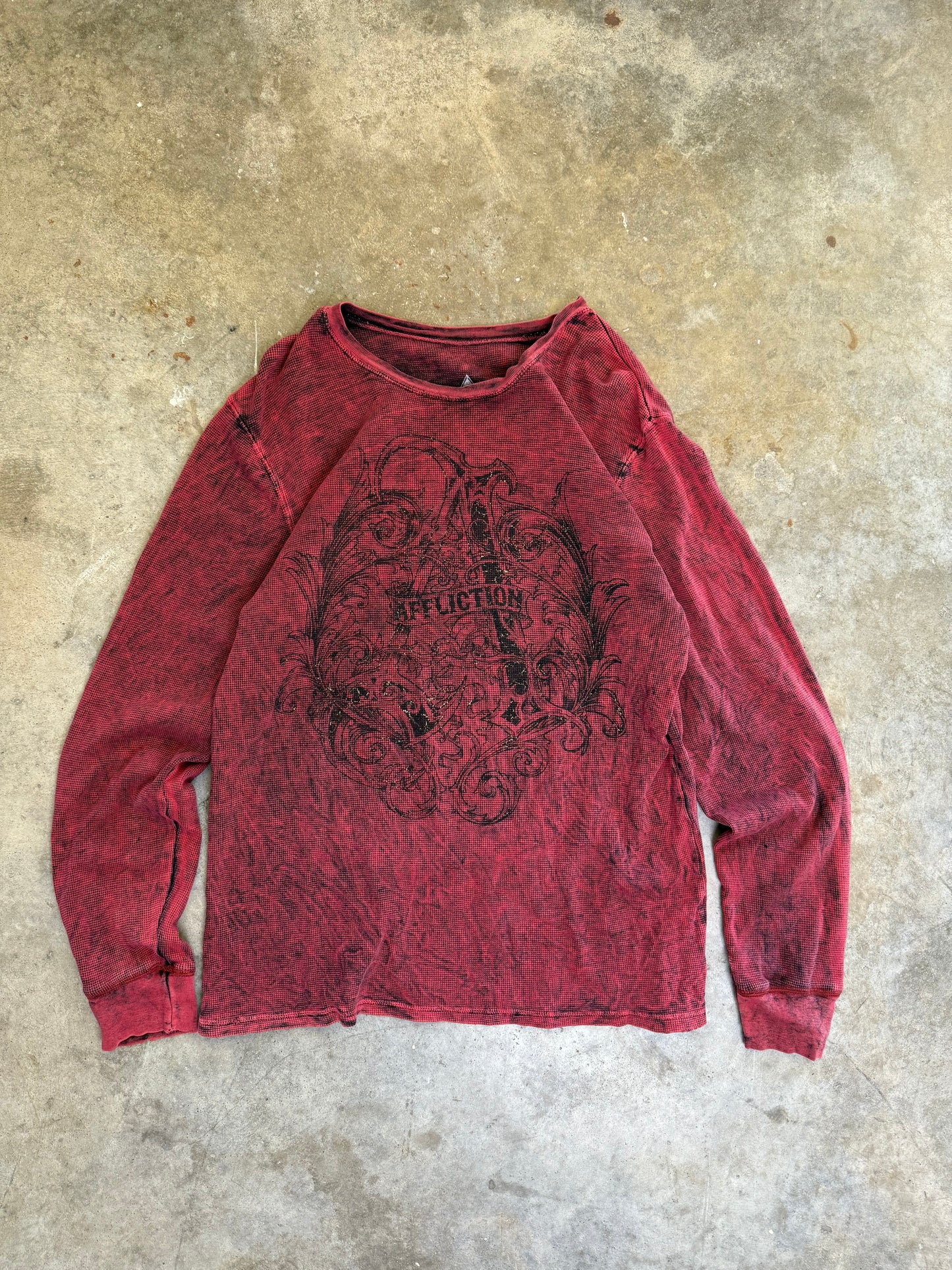 (XL) 00s Affliction Reversible Longsleeve