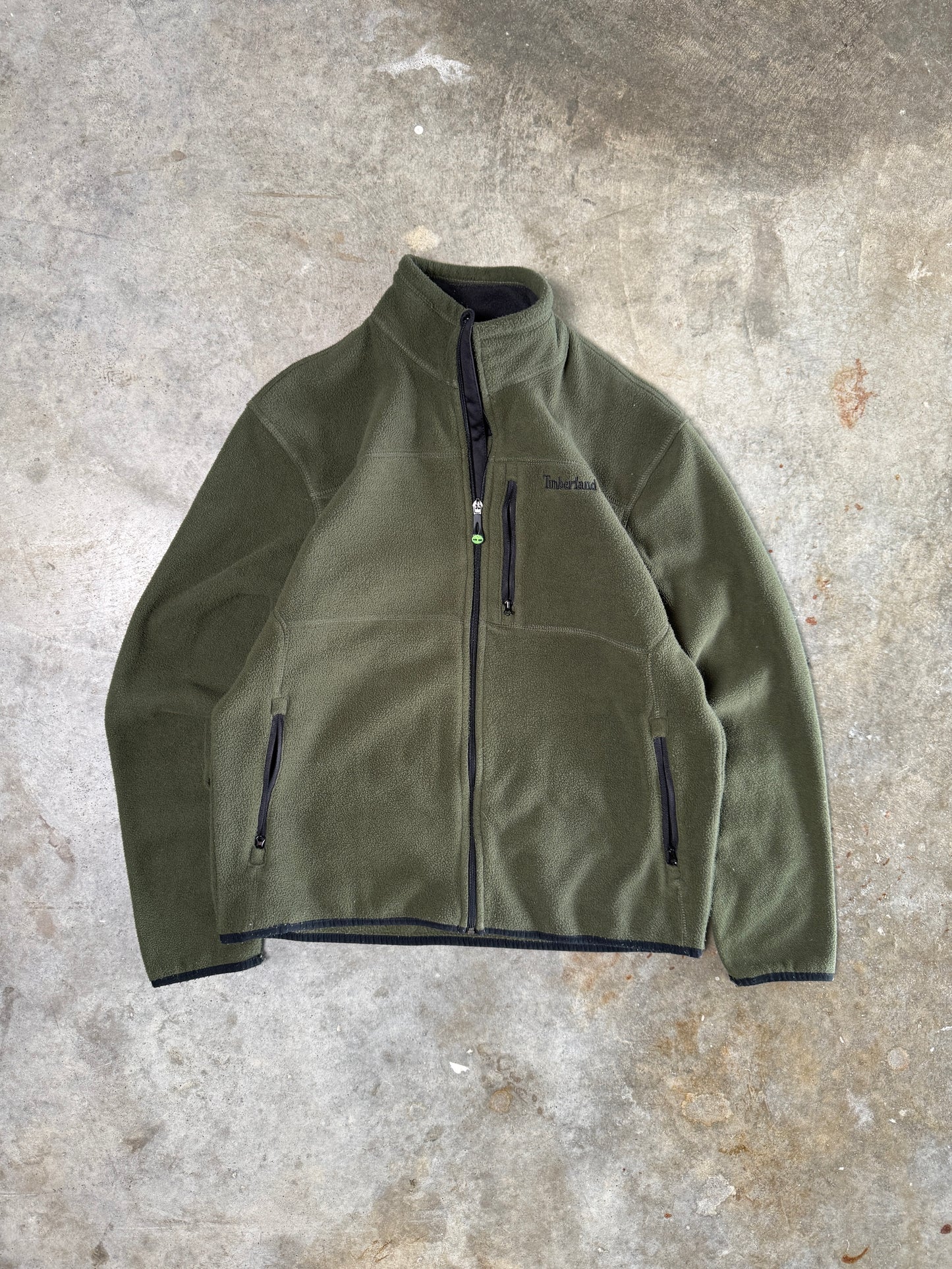(M) Timberland Fleece Zip Up