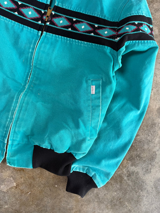 (L) Vintage Aztec Carhartt Jacket