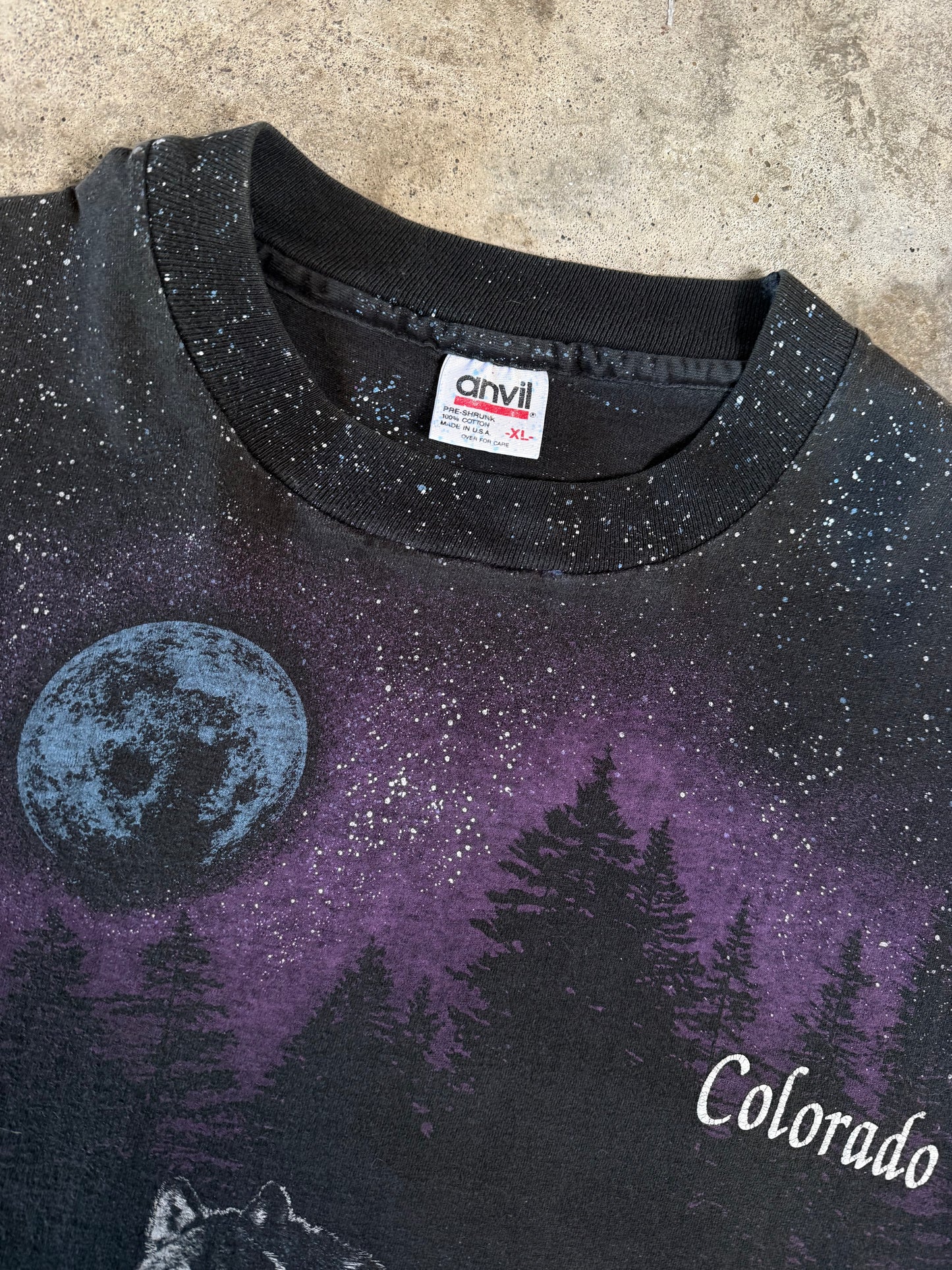 (XL) 1991 Colorado AOP Tee