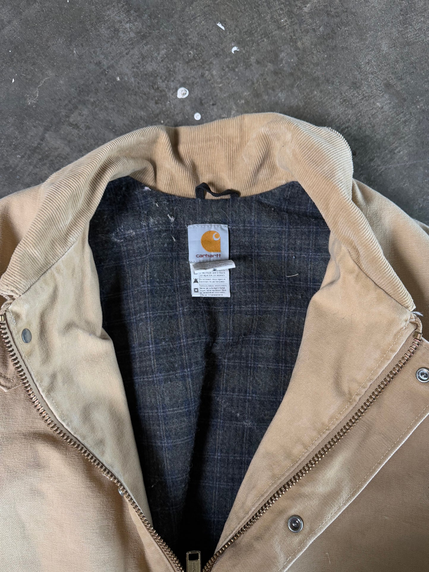 (XL) Vintage Carhartt Blanket-Lined Jacket