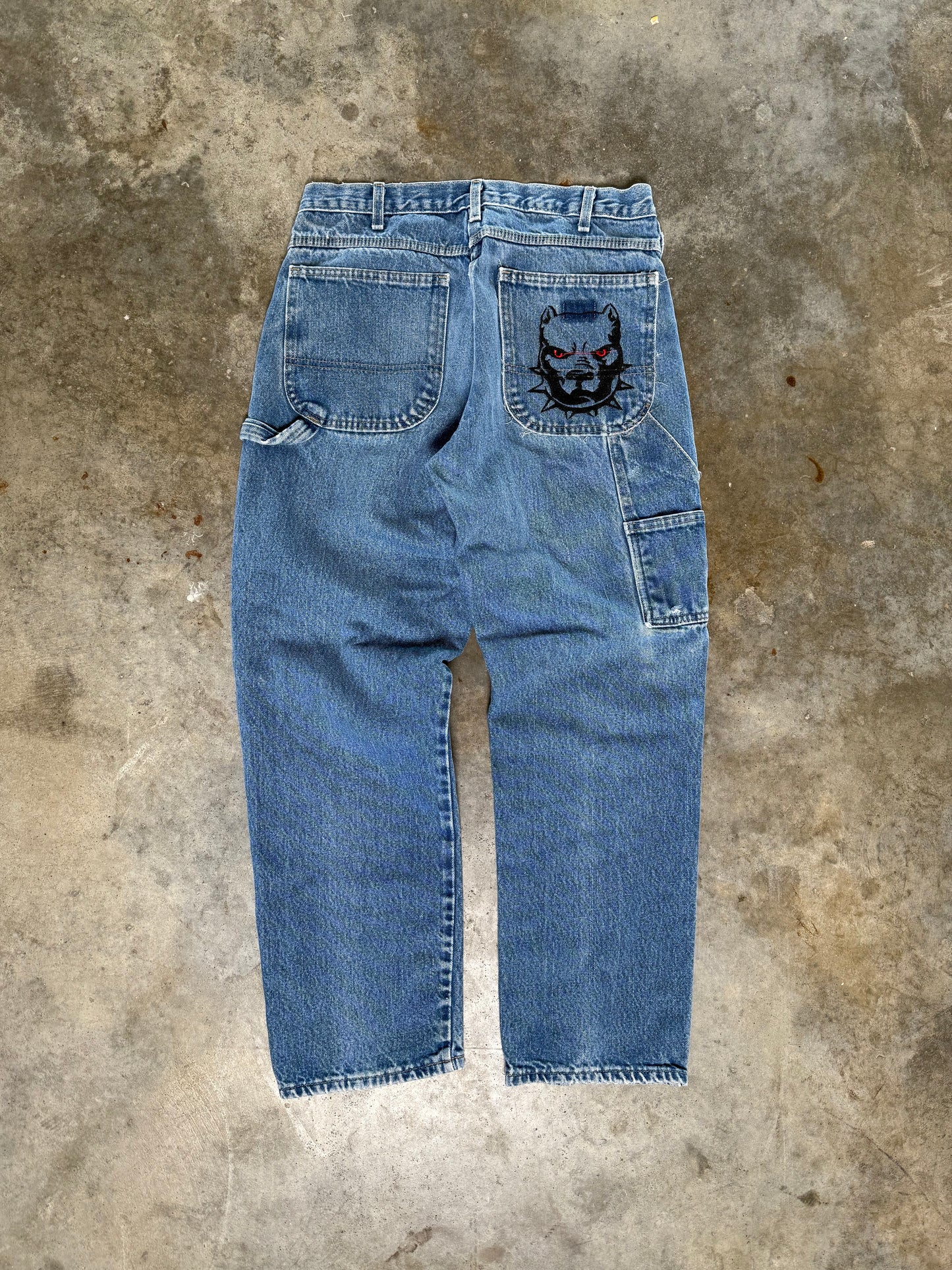 (32 x 32) 00s Dickies Embroidered Denim Jean