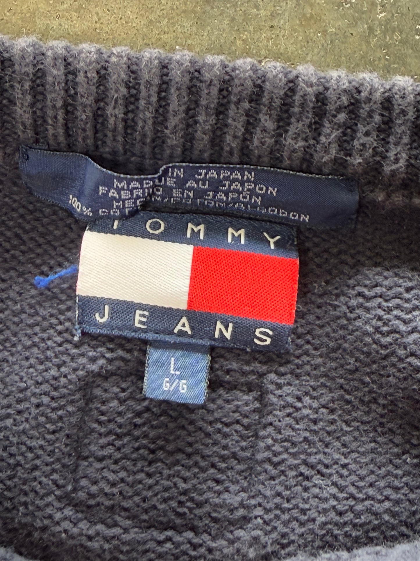 (L) Vintage Tommy Jeans Sweater
