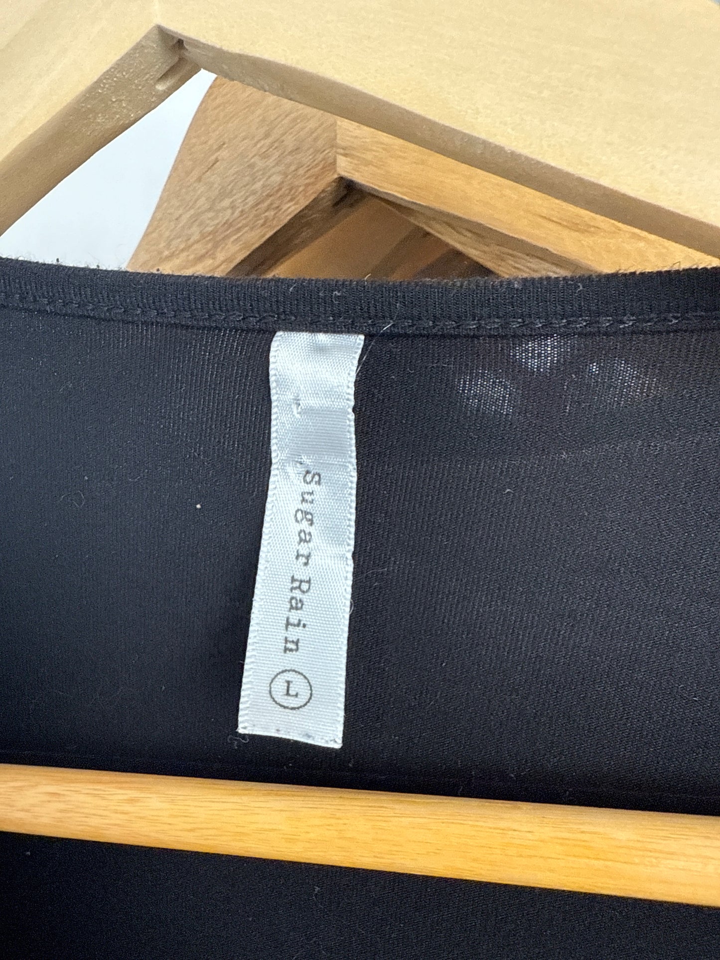 (L) 00s Cowl-Neck Top
