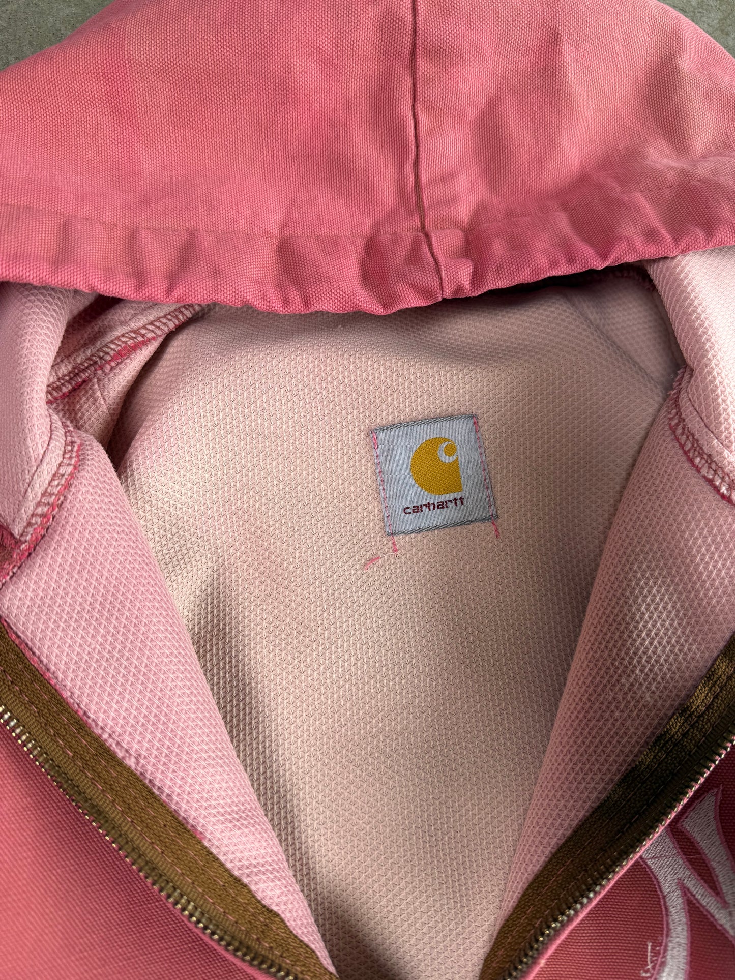 (L) Vintage Carhartt NY Pink Jacket