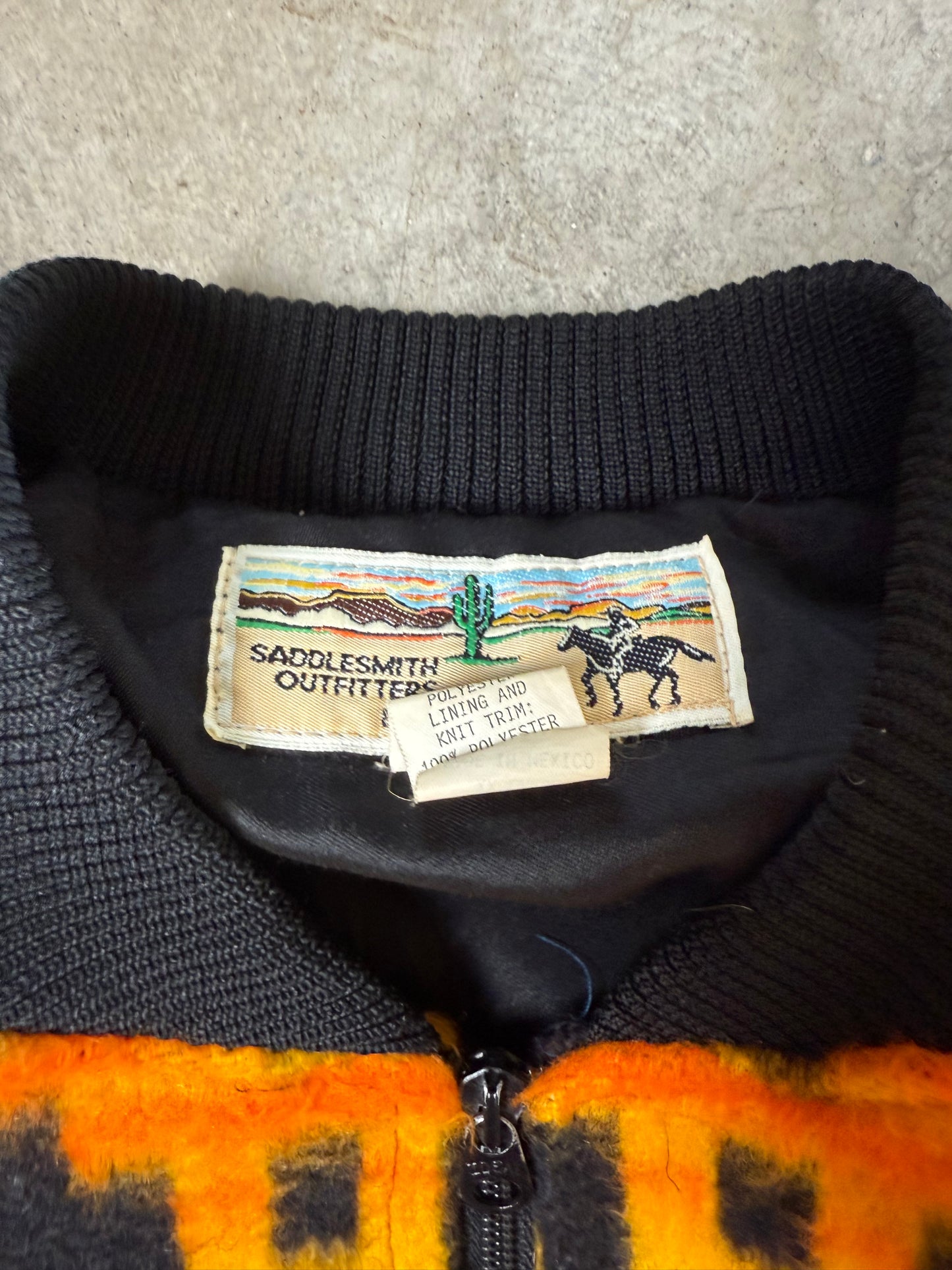 (L) Vintage Aztec Jacket