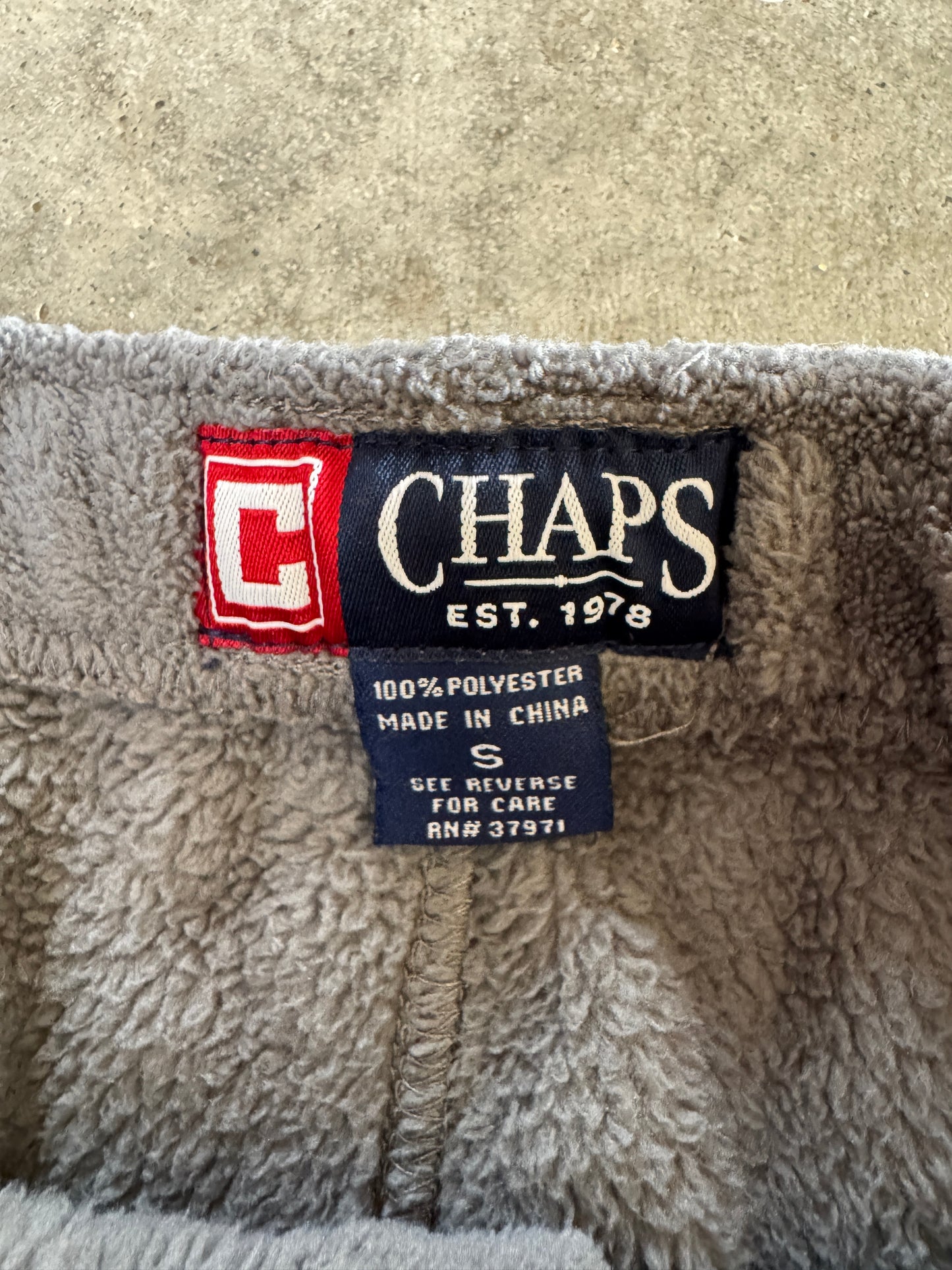 (S) 00s Chaps Fleece Sweatpants