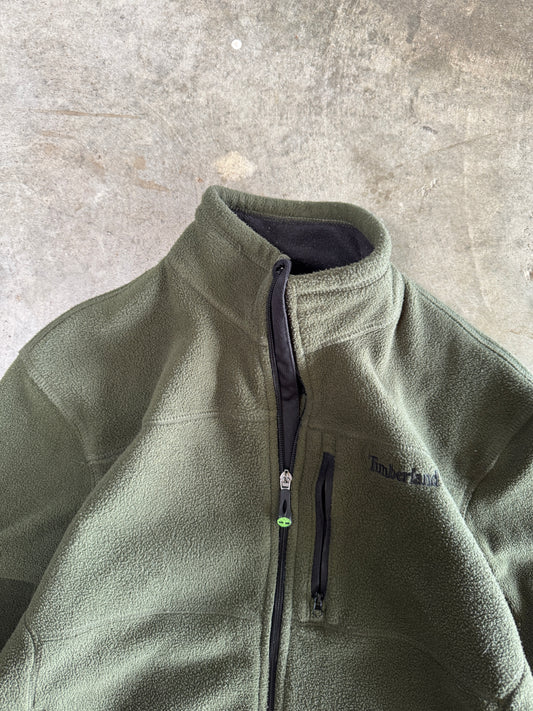 (M) Timberland Fleece Zip Up