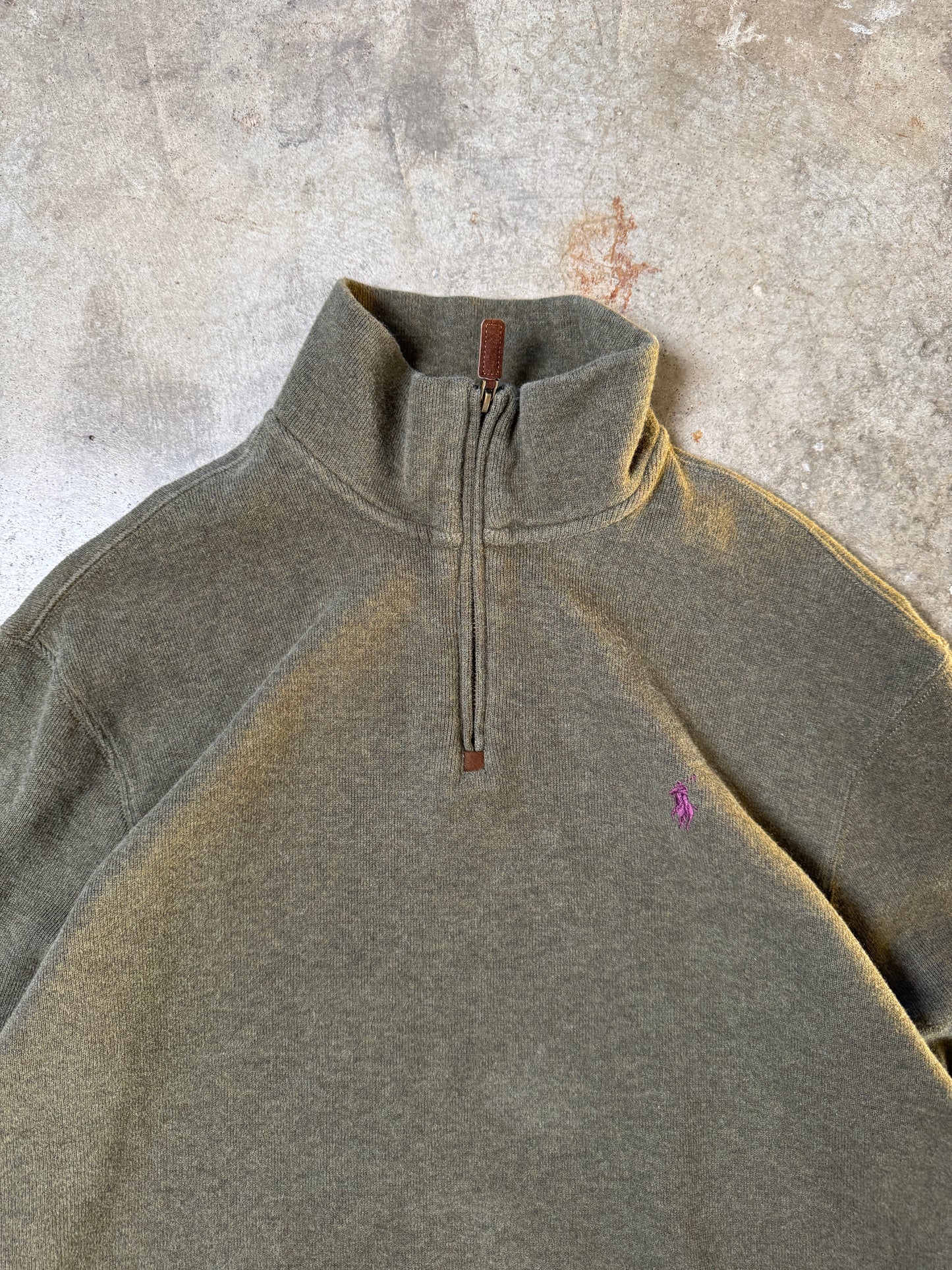 (L) 00s Polo Quarter-Zip