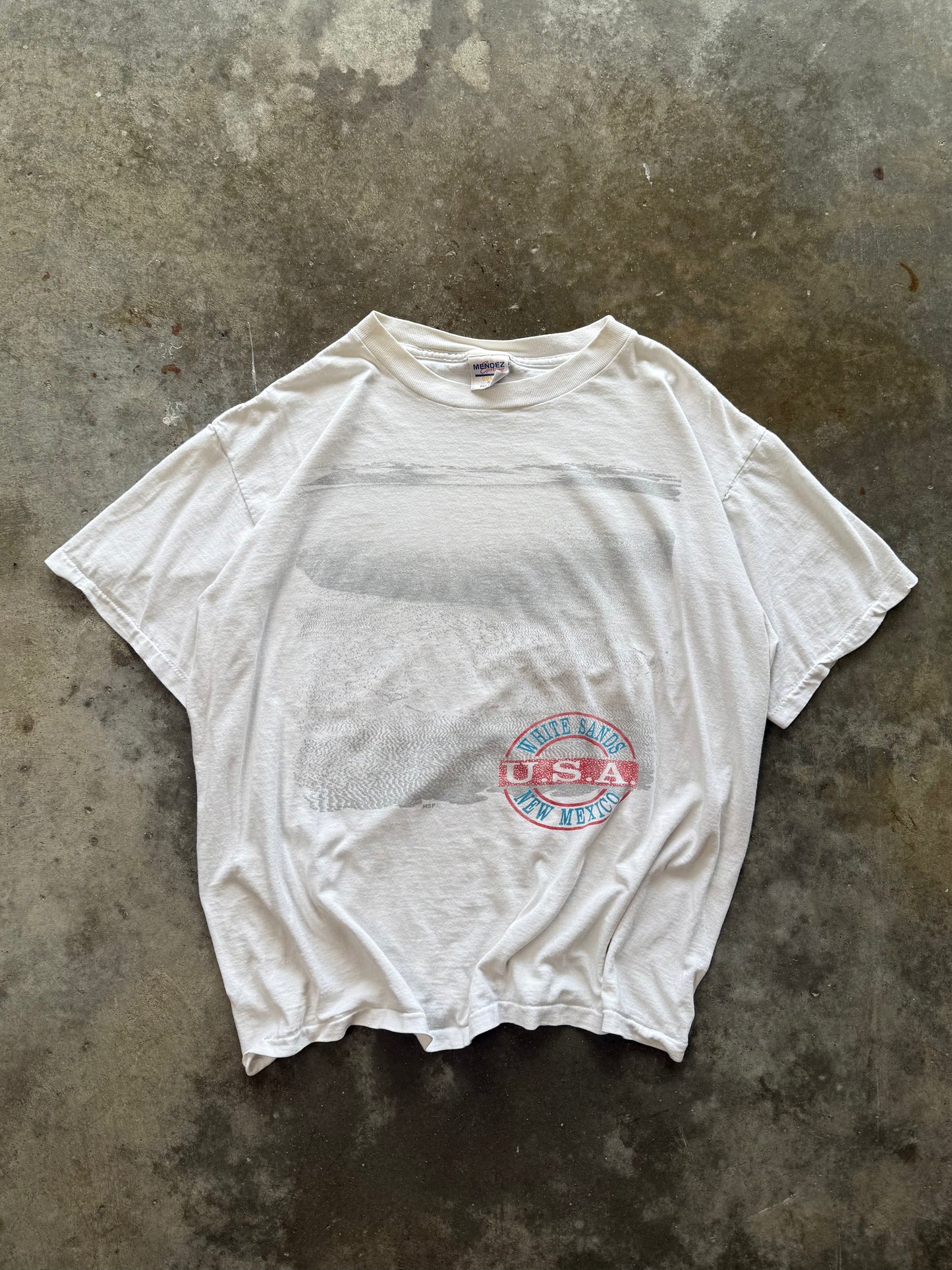 (XL) Vintage Faded Sand Dunes Tee