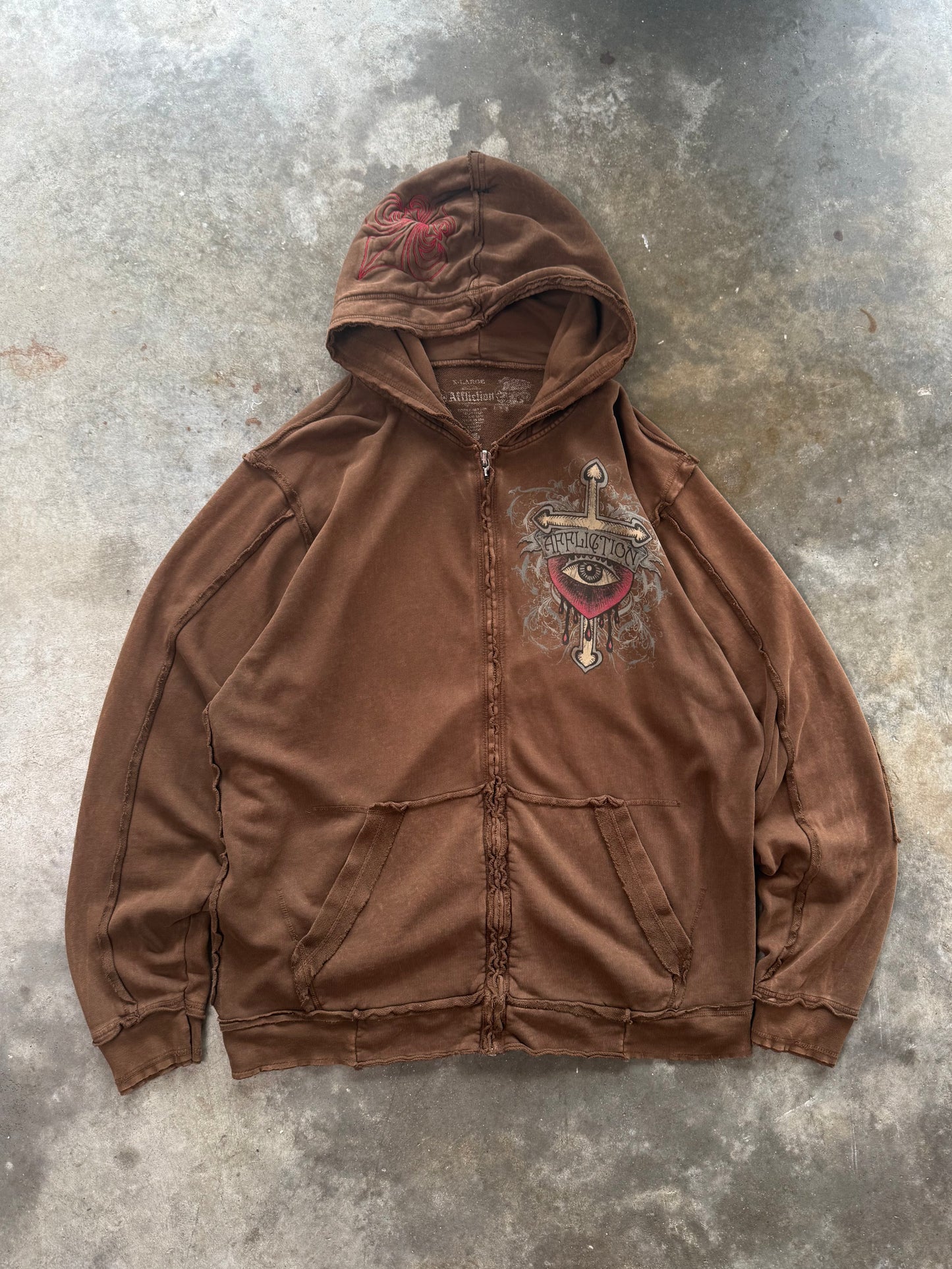 (XL) 00s Affliction Jacket